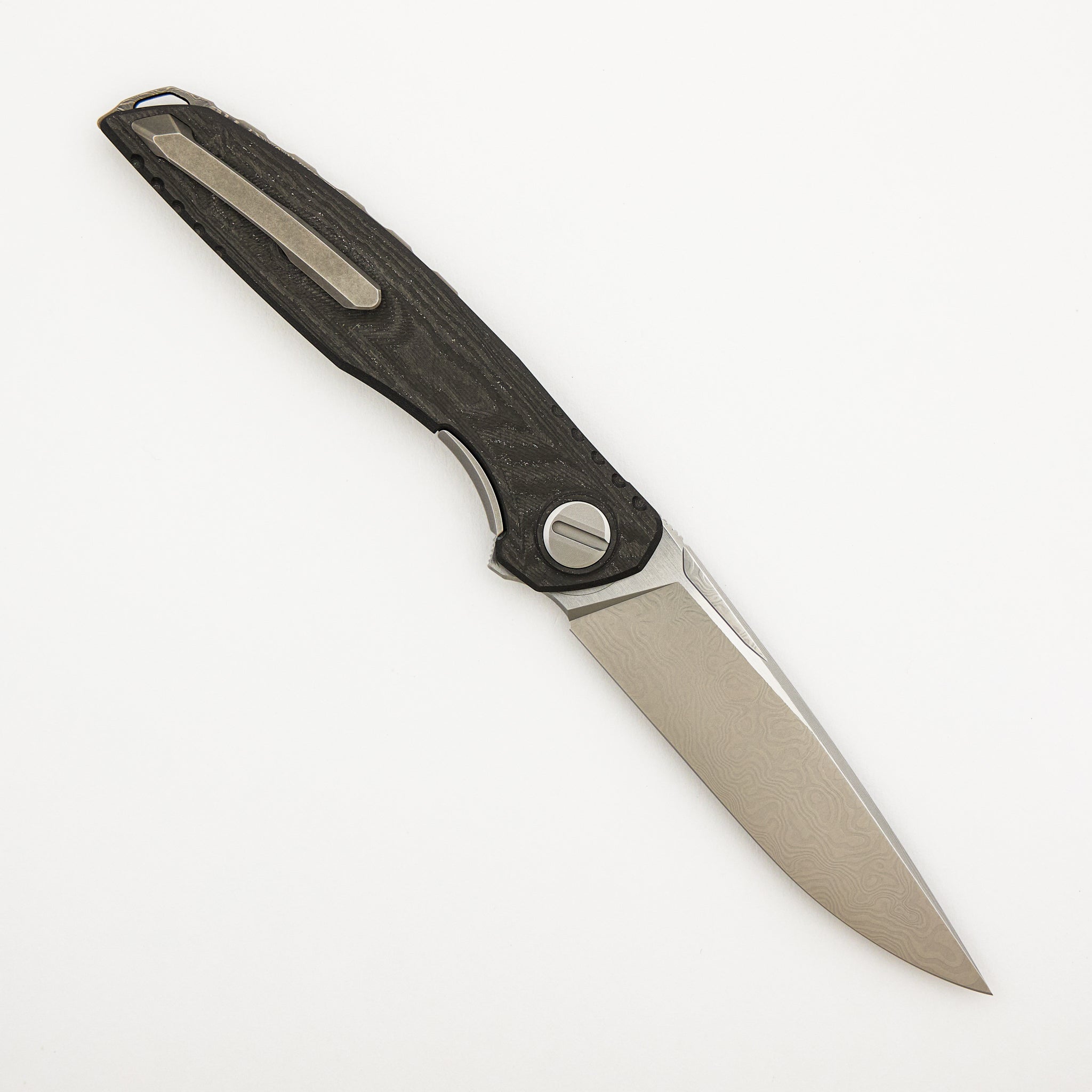 Astrum Custom Division - CarboTi Handle - DamaX Blade - SRRBS