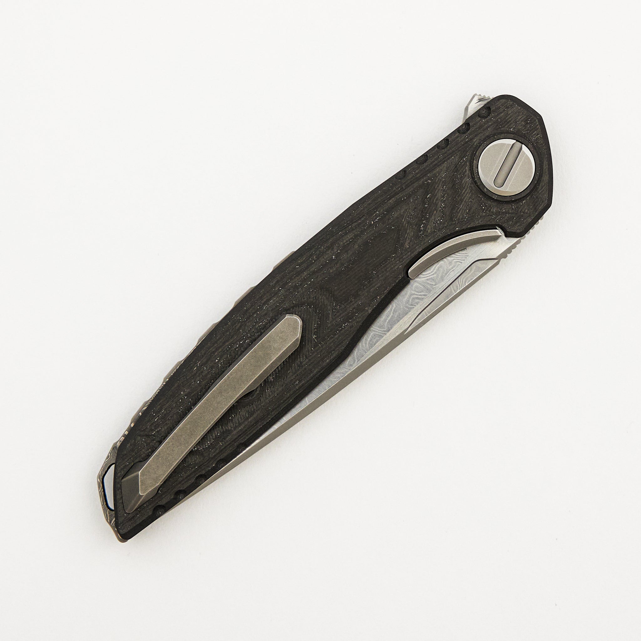 Astrum Custom Division - CarboTi Handle - DamaX Blade - SRRBS