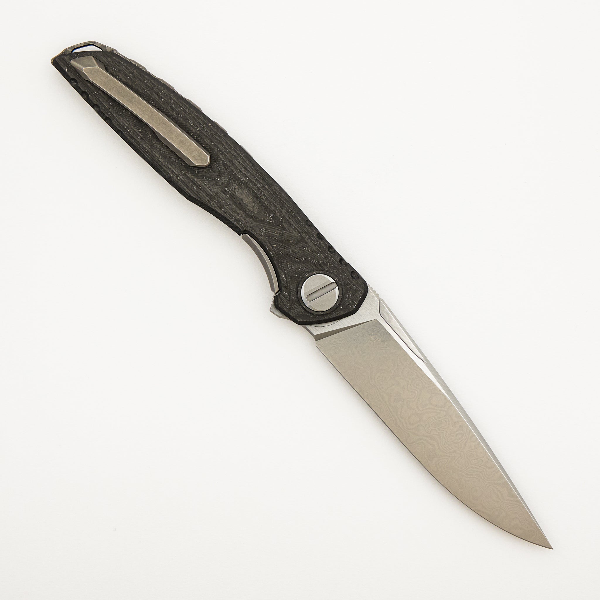 Astrum Custom Division - CarboTi Handle - DamaX Blade - SRRBS
