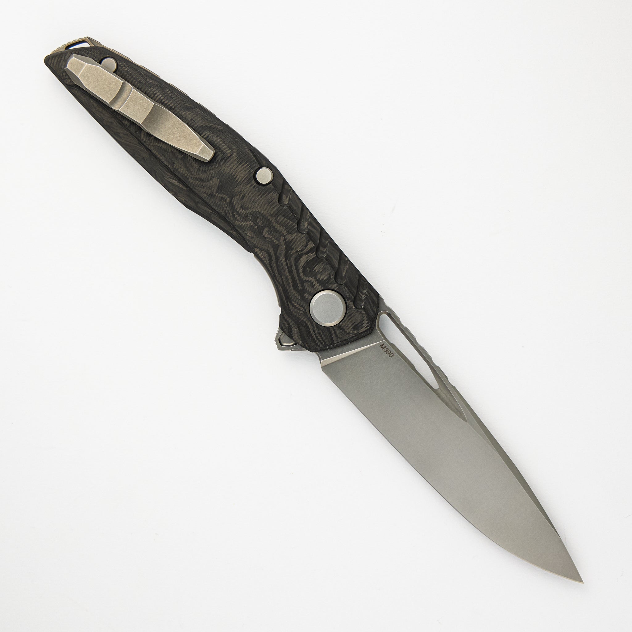 Shirogorov 111 Gen 5.1 – M390 Blade – Carbon Fiber Handle – MRBS