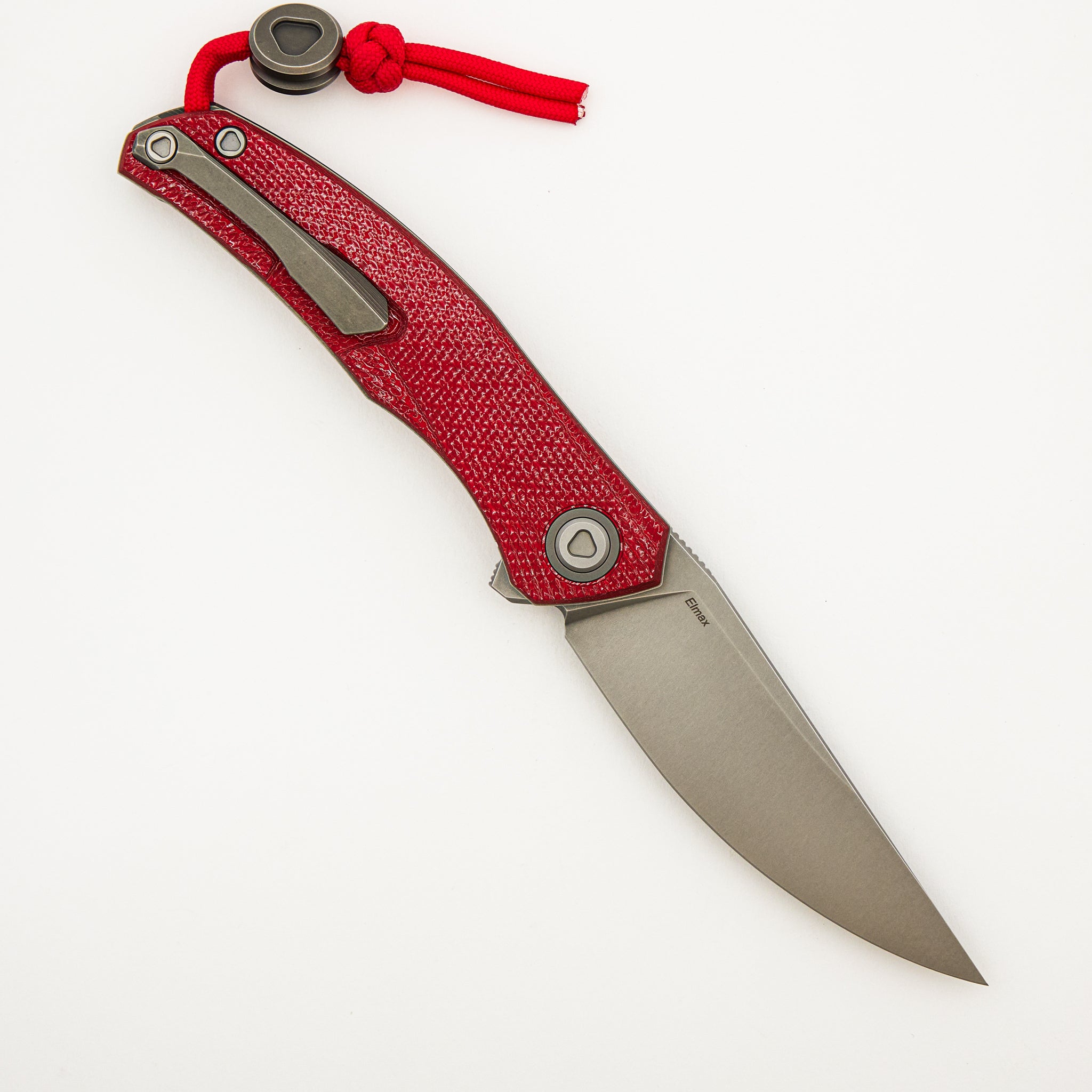 Ursus Q95 - KE26 Show Exclusive - Red Alutex Handle - Elmax Blade - MRBS