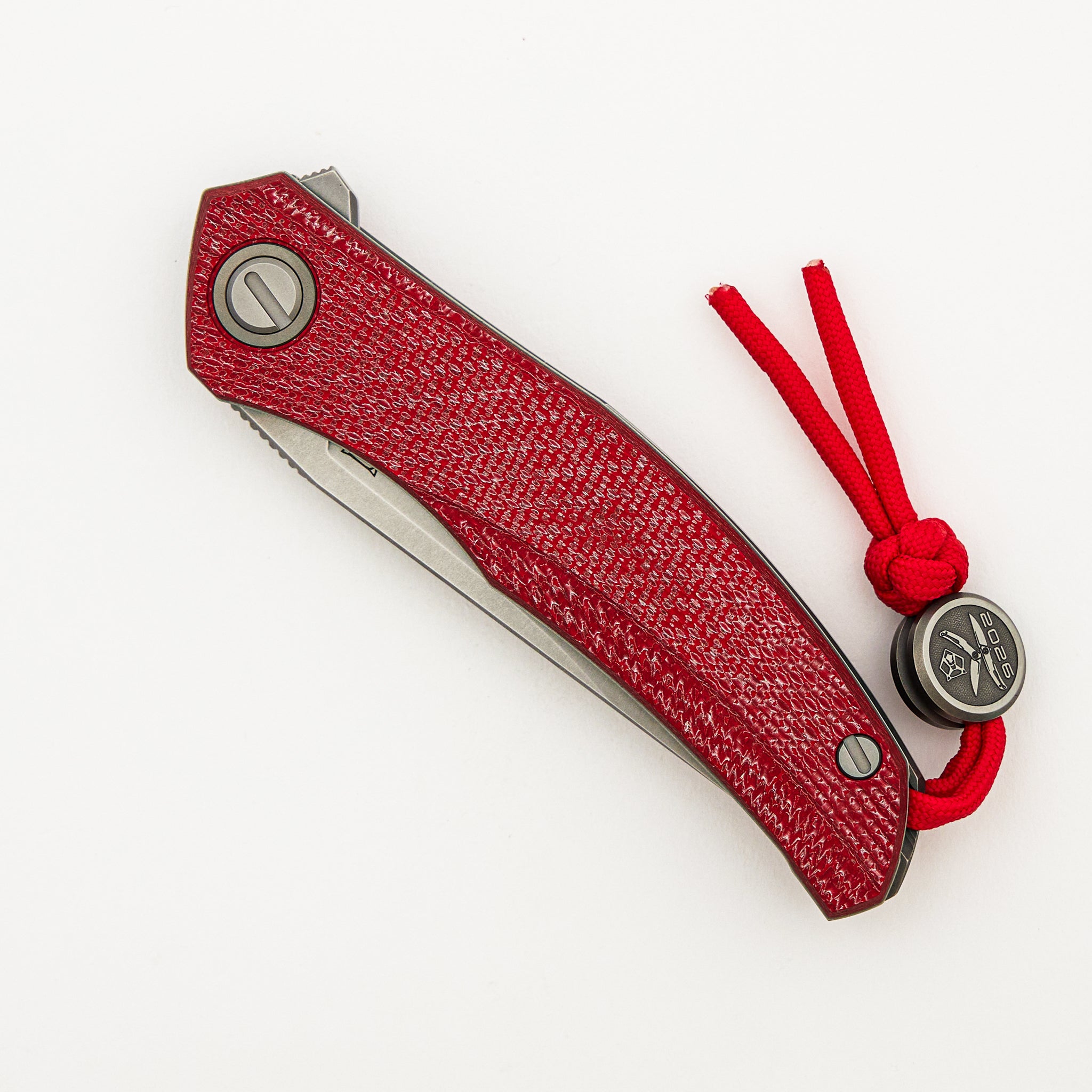 Ursus Q95 - KE26 Show Exclusive - Red Alutex Handle - Elmax Blade - MRBS