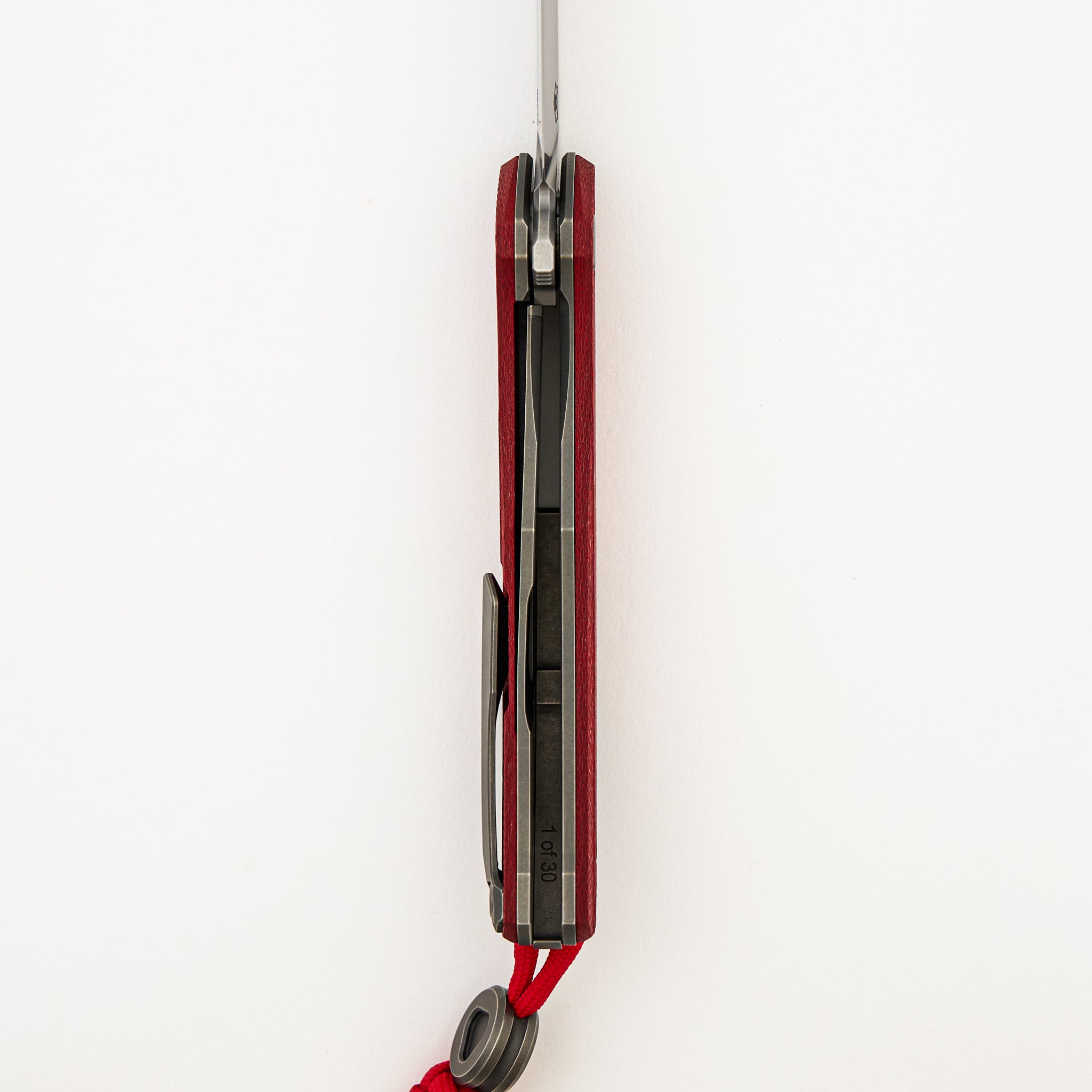 Ursus Q95 - KE26 Show Exclusive - Red Alutex Handle - Elmax Blade - MRBS