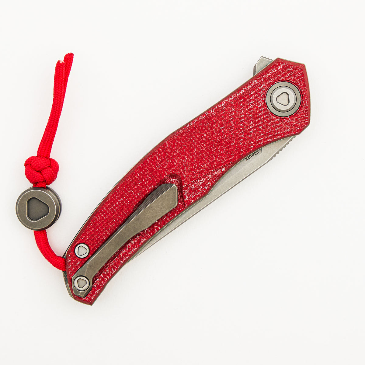 Ursus Q95 - KE26 Show Exclusive - Red Alutex Handle - Elmax Blade - MRBS