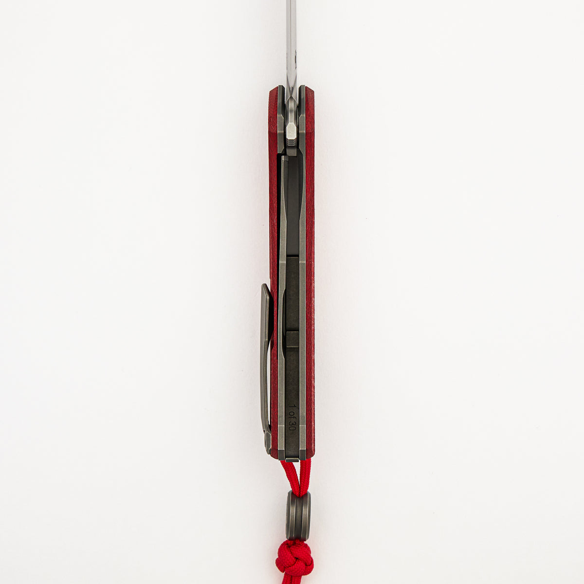 Ursus Q95 - KE26 Show Exclusive - Red Alutex Handle - Elmax Blade - MRBS