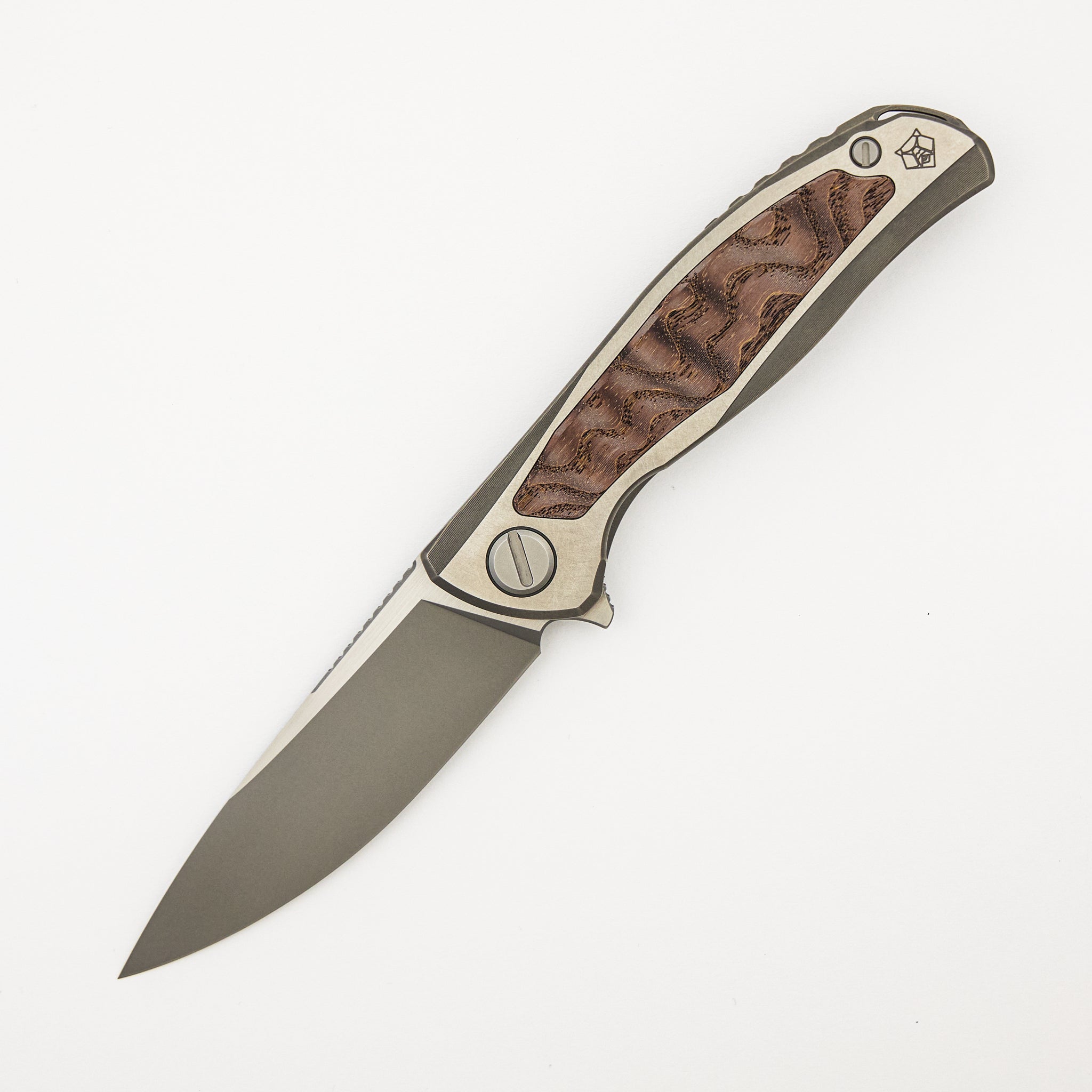 F95NL - Ash Wood Inlay - S90V Blade - MRBS