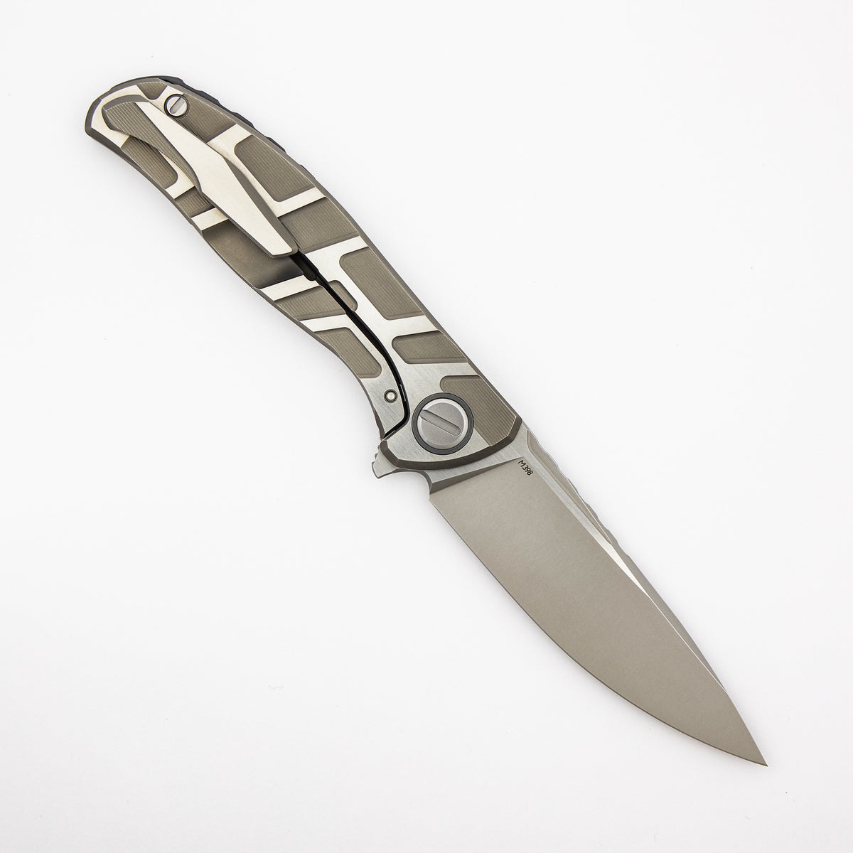 F95T Custom Division - Titanium Handle - M398 Blade - SRRBS