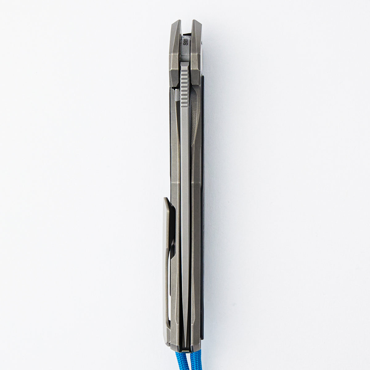 Quantum BLKM - Titanium/Ocean Blue CarboTi Handle - S90V Blade - SRRBS - R1 Invitational 2026