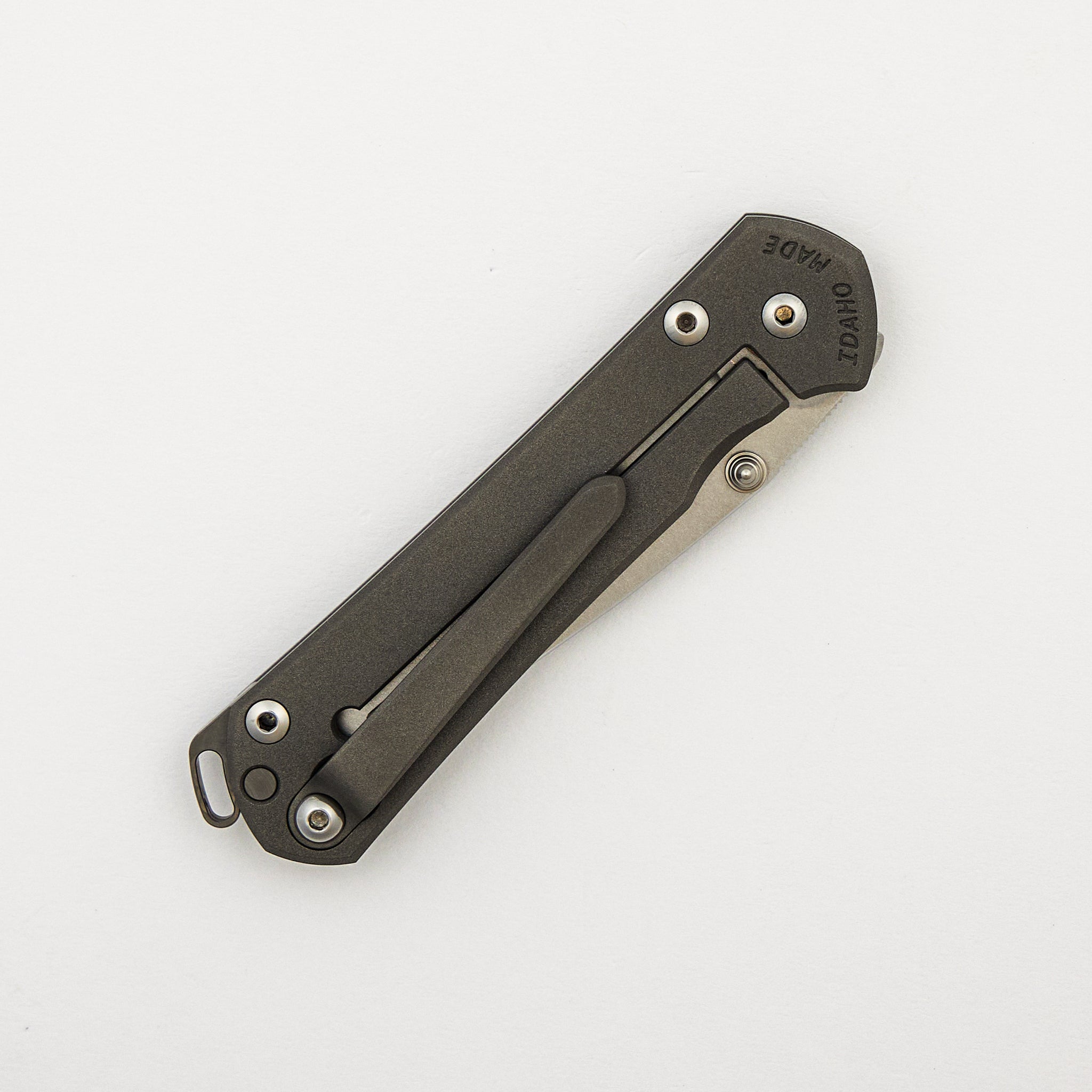 Small Sebenza 31 - Drop Point CPM S45VN Blade - Silver Double Lugs