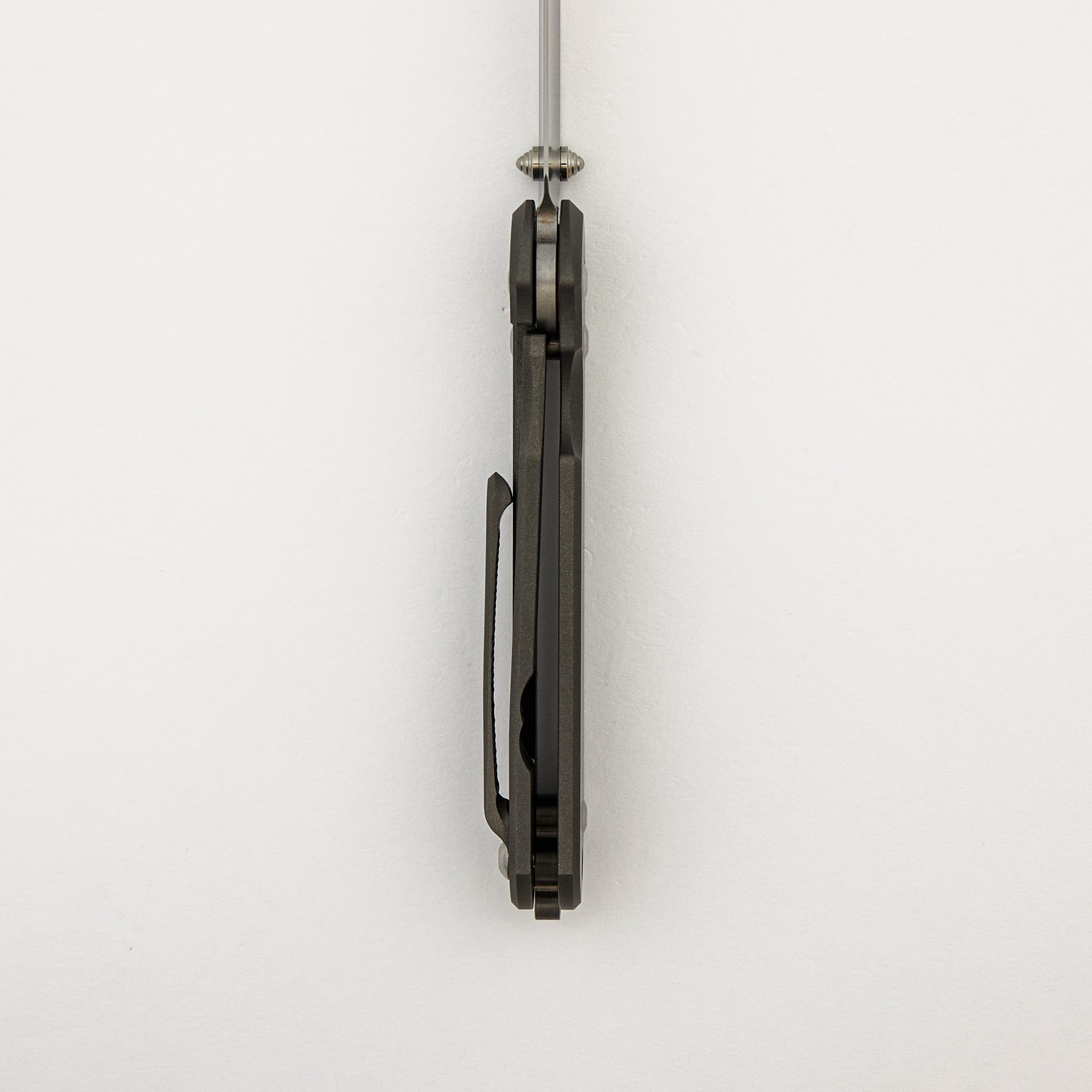 Small Sebenza 31 - Drop Point CPM S45VN Blade - Silver Double Lugs