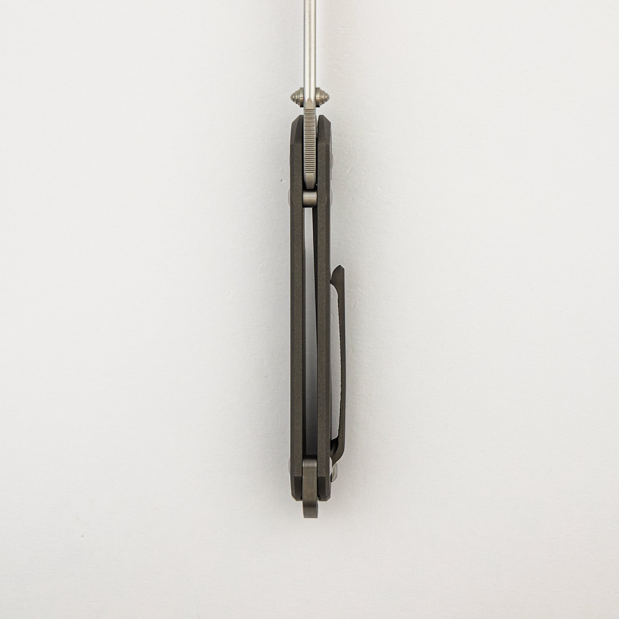 Small Sebenza 31 - Drop Point CPM S45VN Blade - Silver Double Lugs