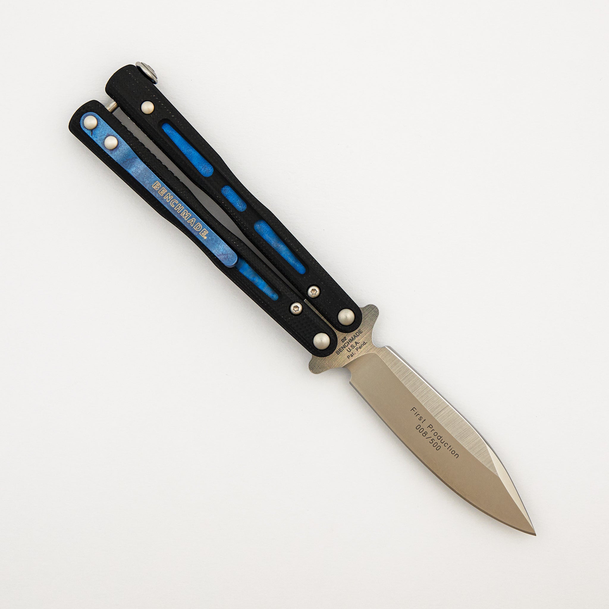 Model 32 Morpho Balisong Bolted First Production 008/500
