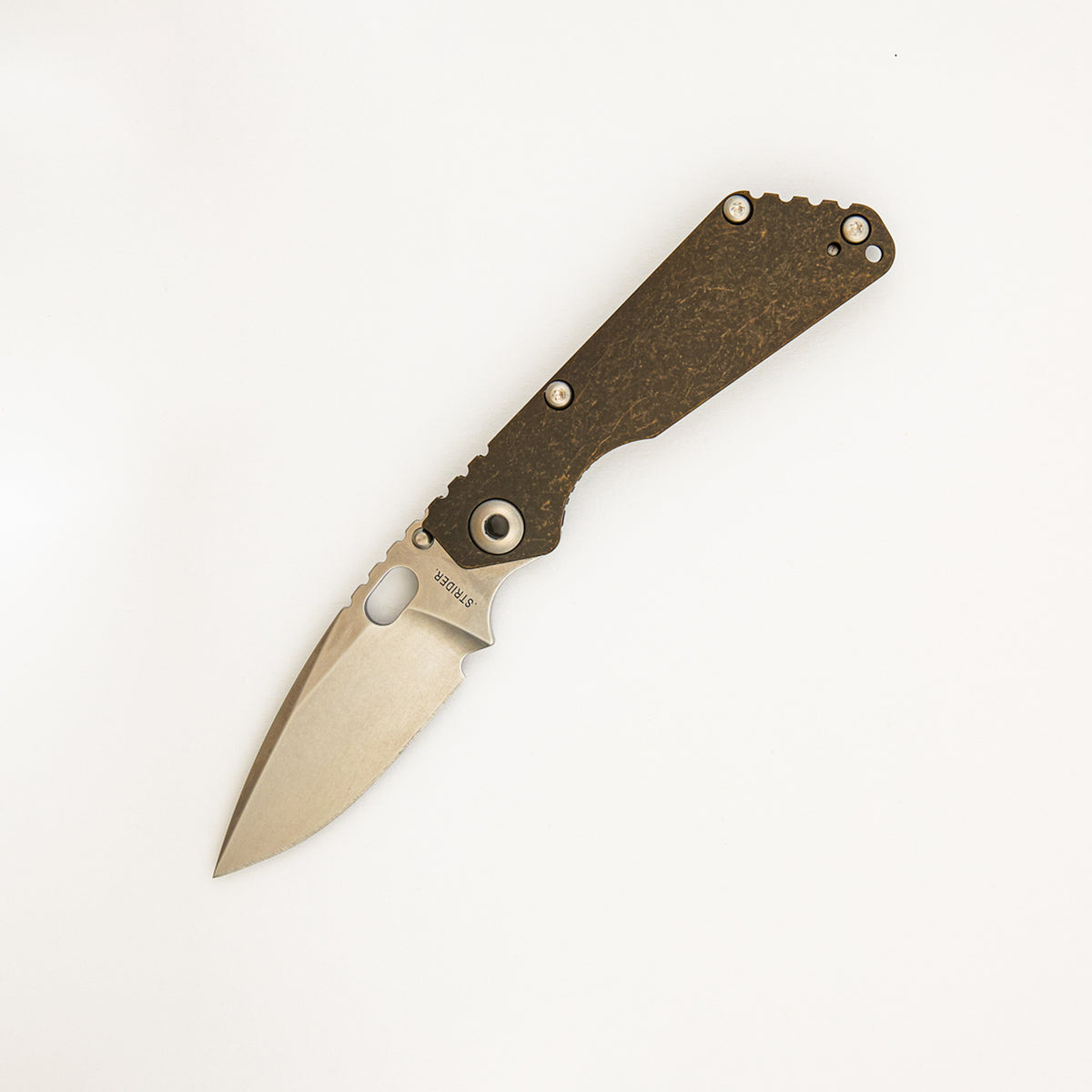 SNG CC - Drop Point MagnaCut Blade - Titanium Handle