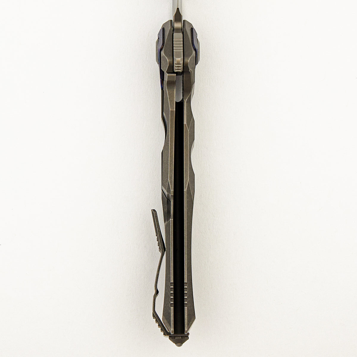 Ratax - Titanium Handle - M398 Blade - ZircuTi Accents (A. Marfione/A. Konygin Design)