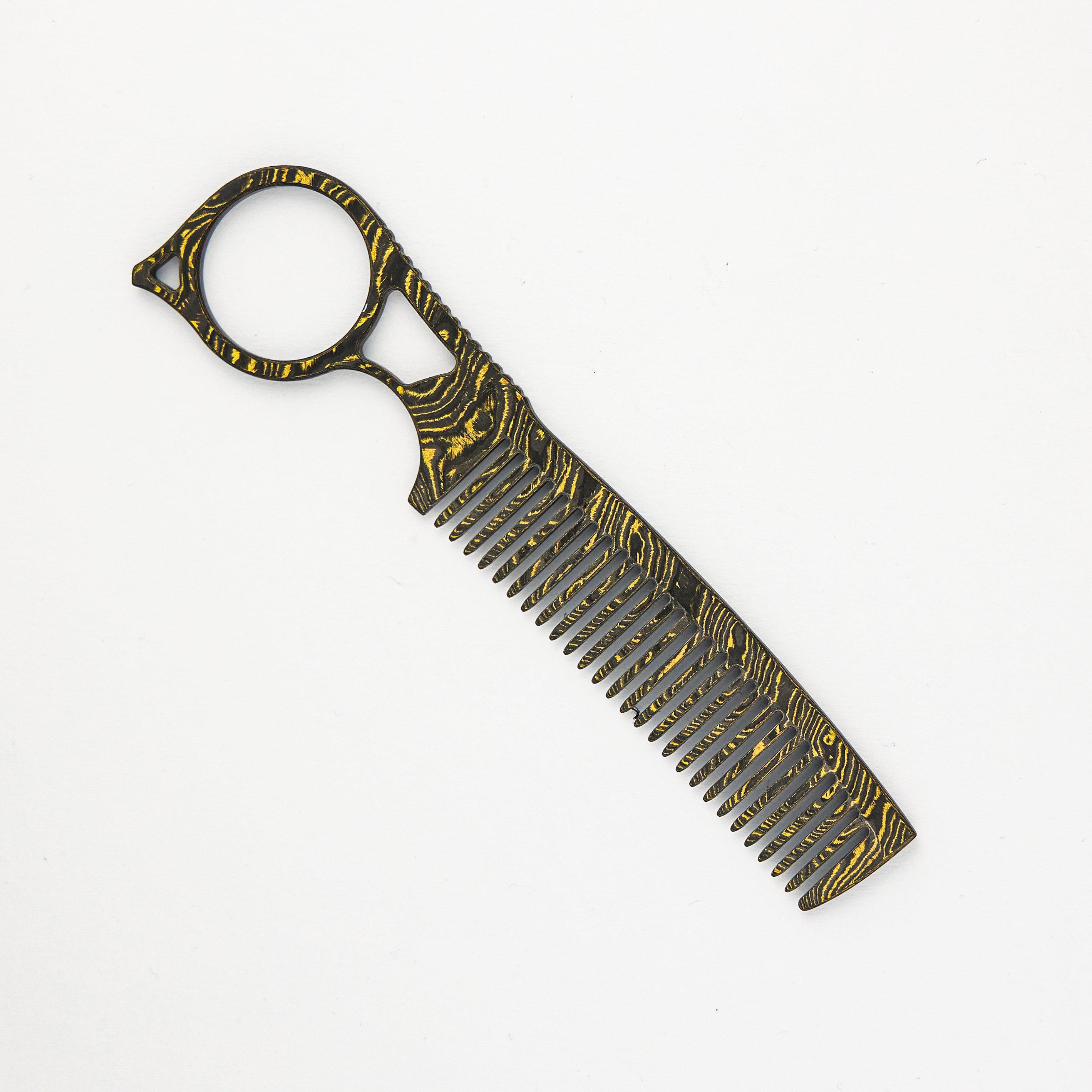 Ringed Tactical Comb - CCKS-FNBA Show Exclusive Gold