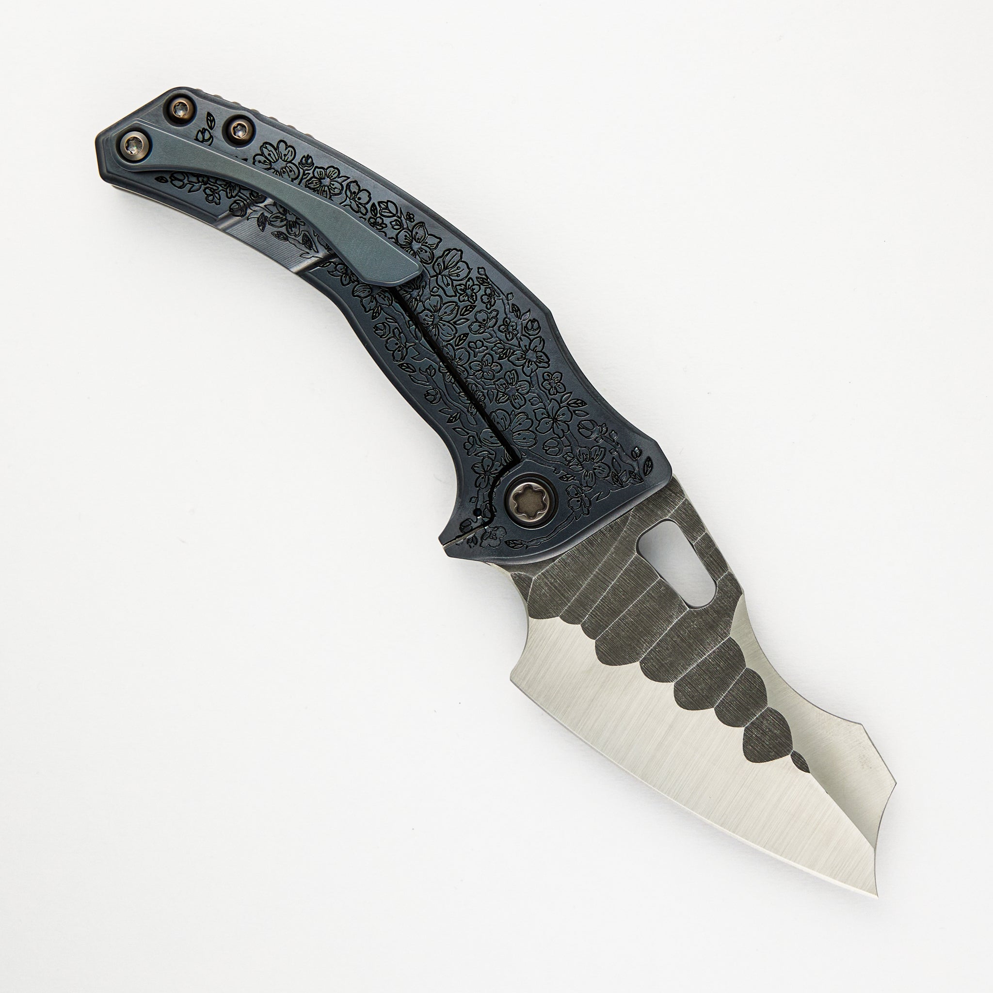 Borka Blades / Mike Bond Collaboration Shylock Sakura Black Hula