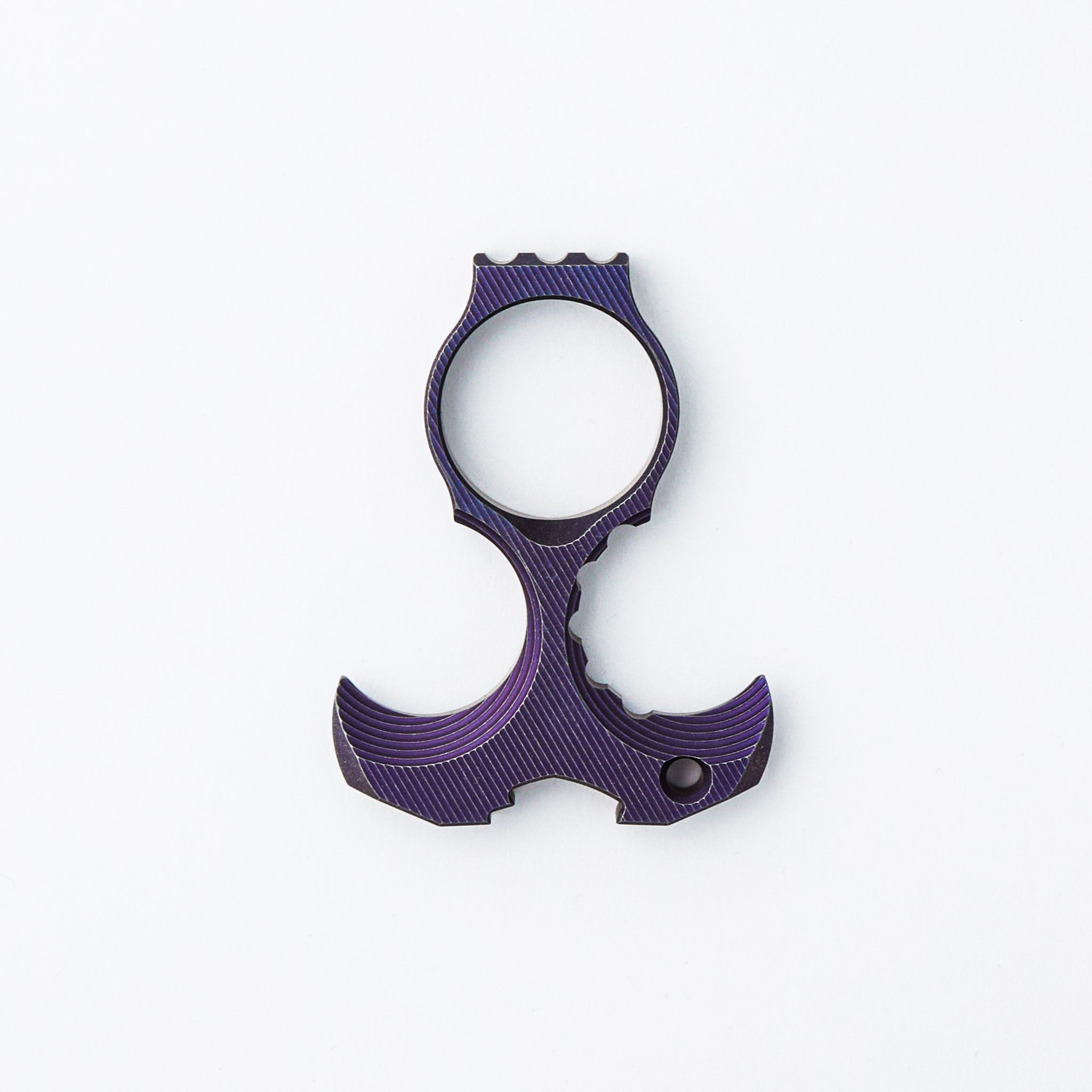 Derzhava - Purple Titanium - Slant Mill Pattern