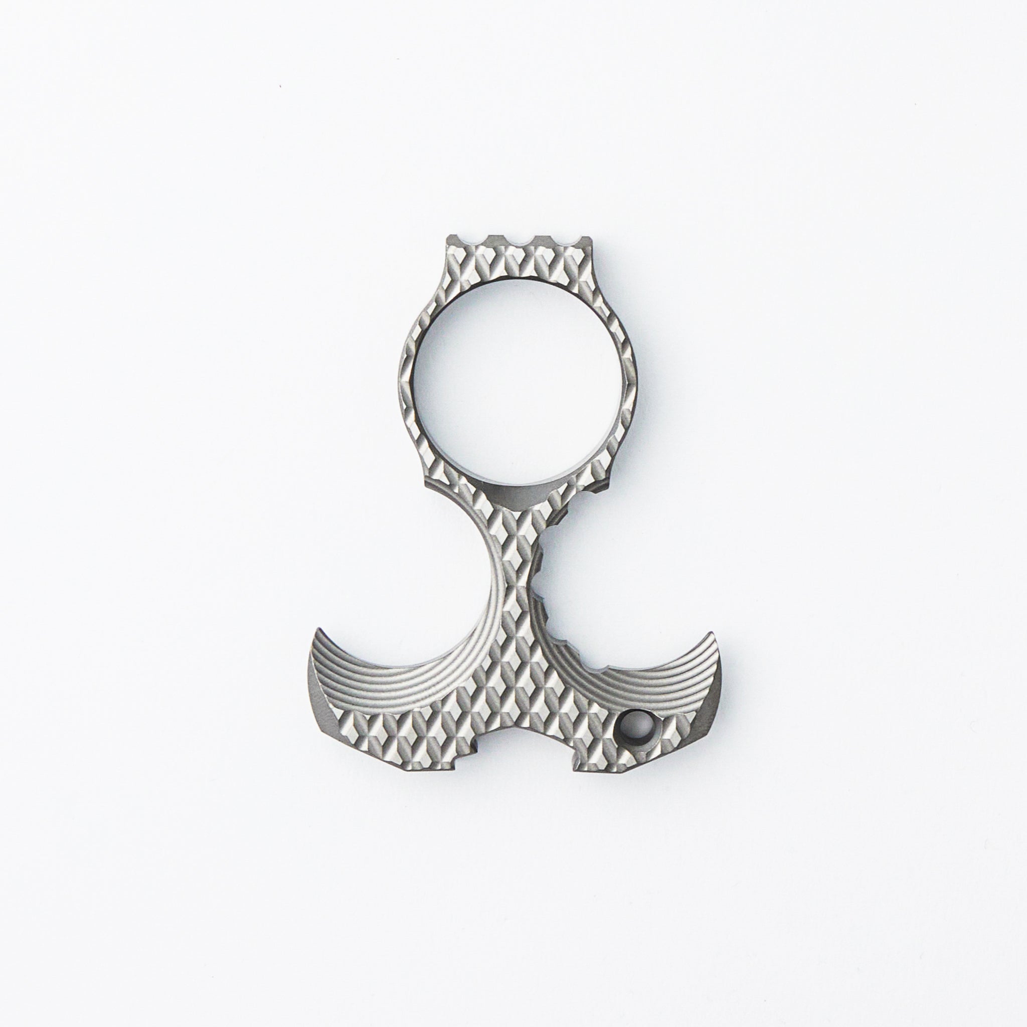 Derzhava - Titanium - Diamond Mill Pattern