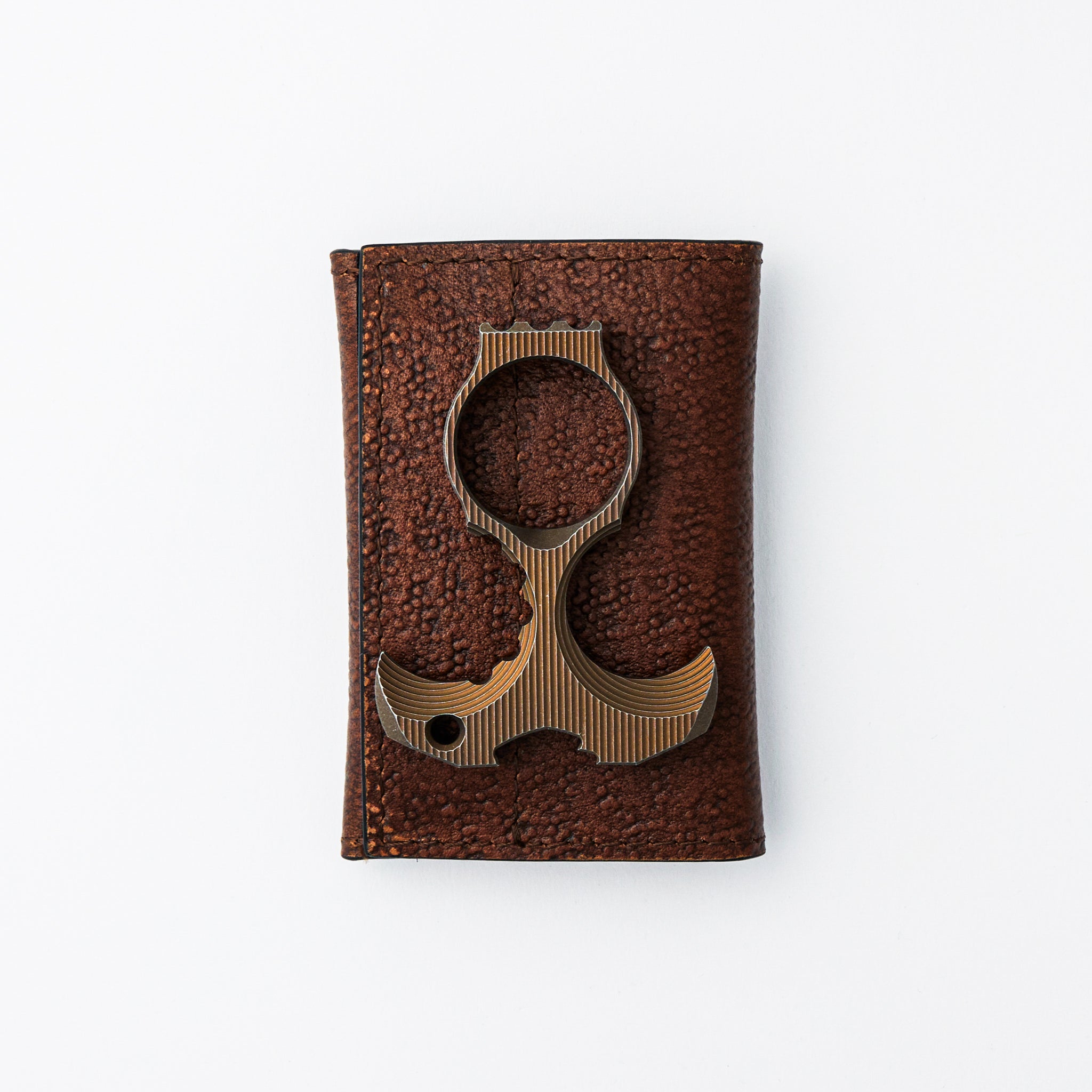 Derzhava - Bronze Titanium - Vertical Mill Pattern