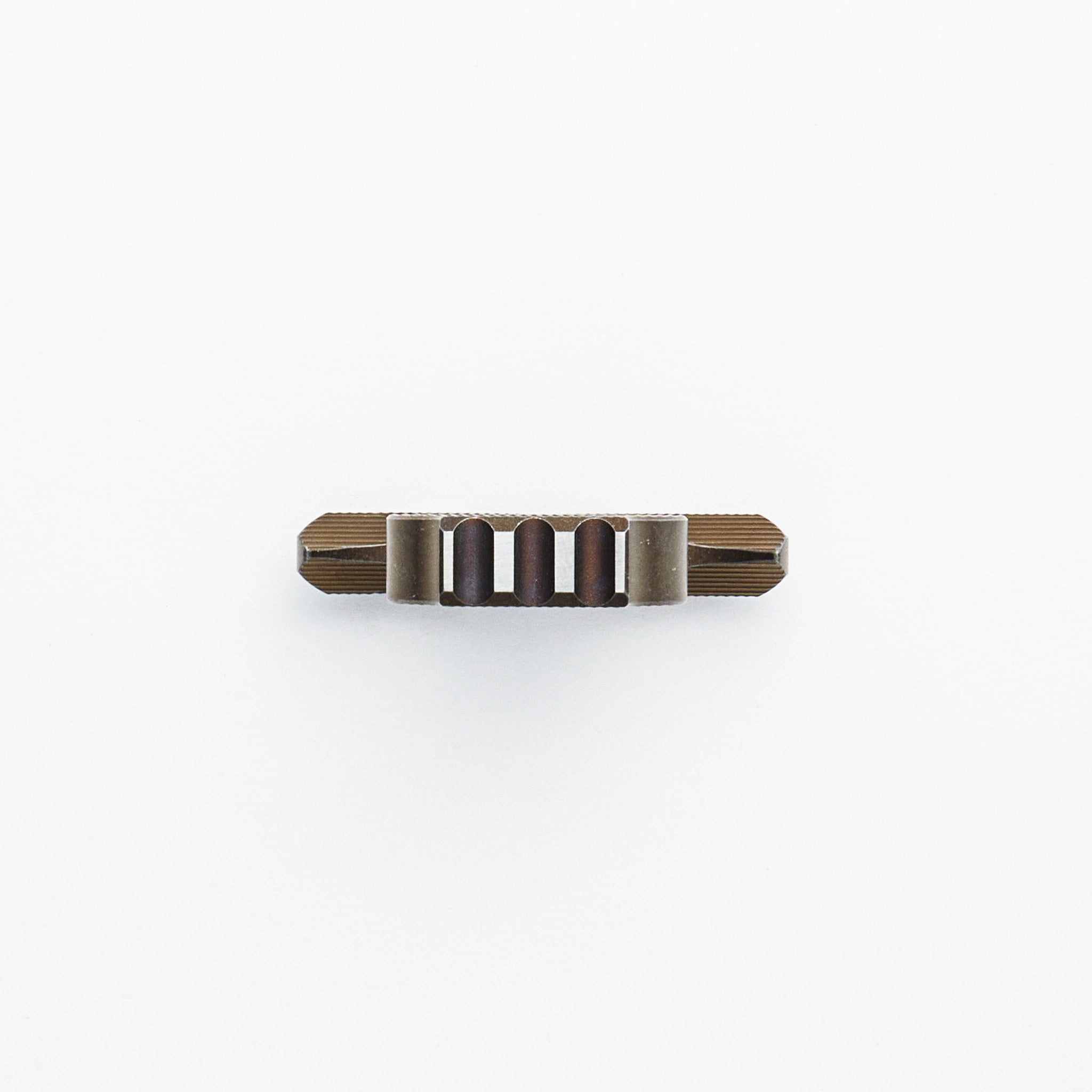 Derzhava - Bronze Titanium - Vertical Mill Pattern