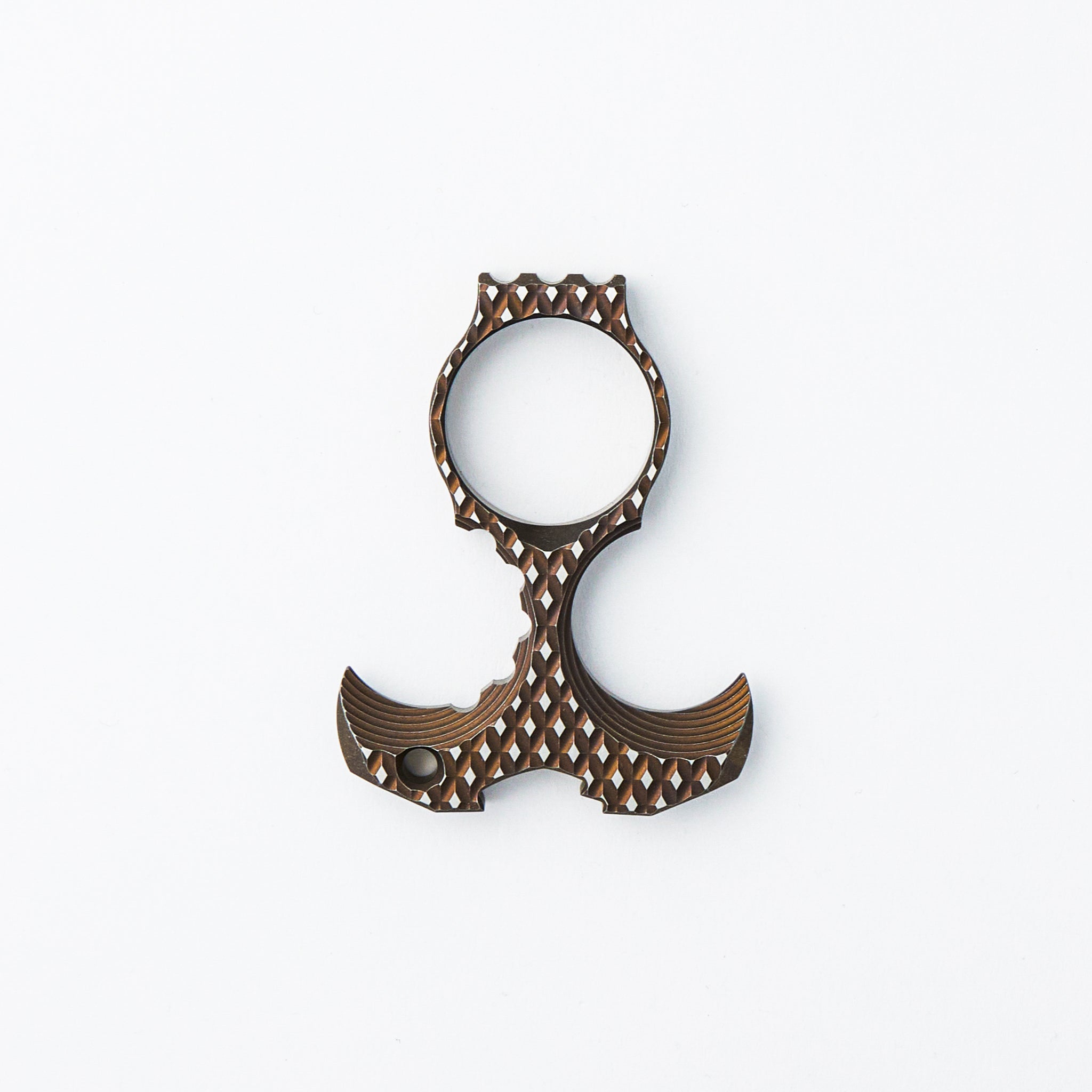 Derzhava - Bronze/Satin Titanium - Diamond Mill Pattern