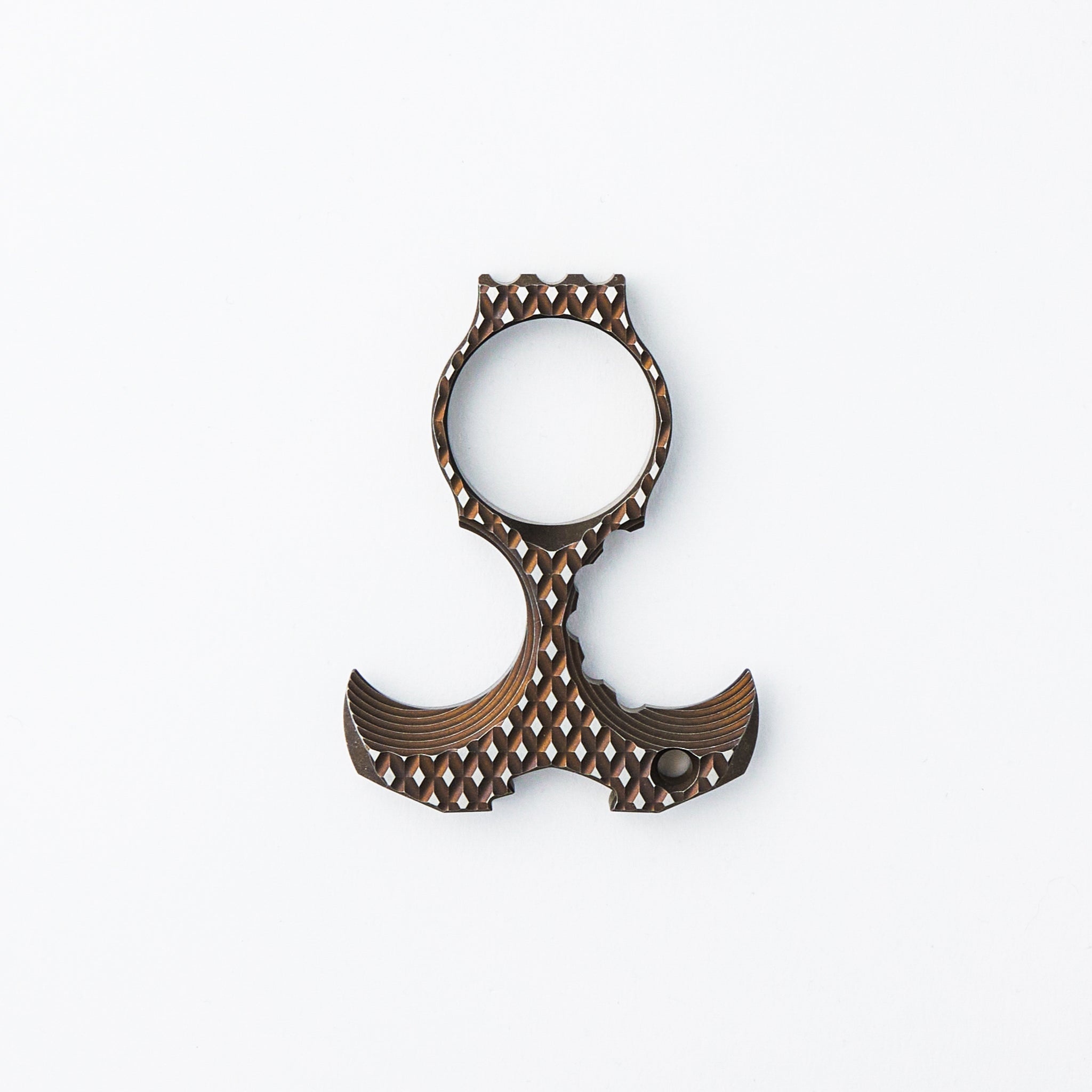 Derzhava - Bronze/Satin Titanium - Diamond Mill Pattern