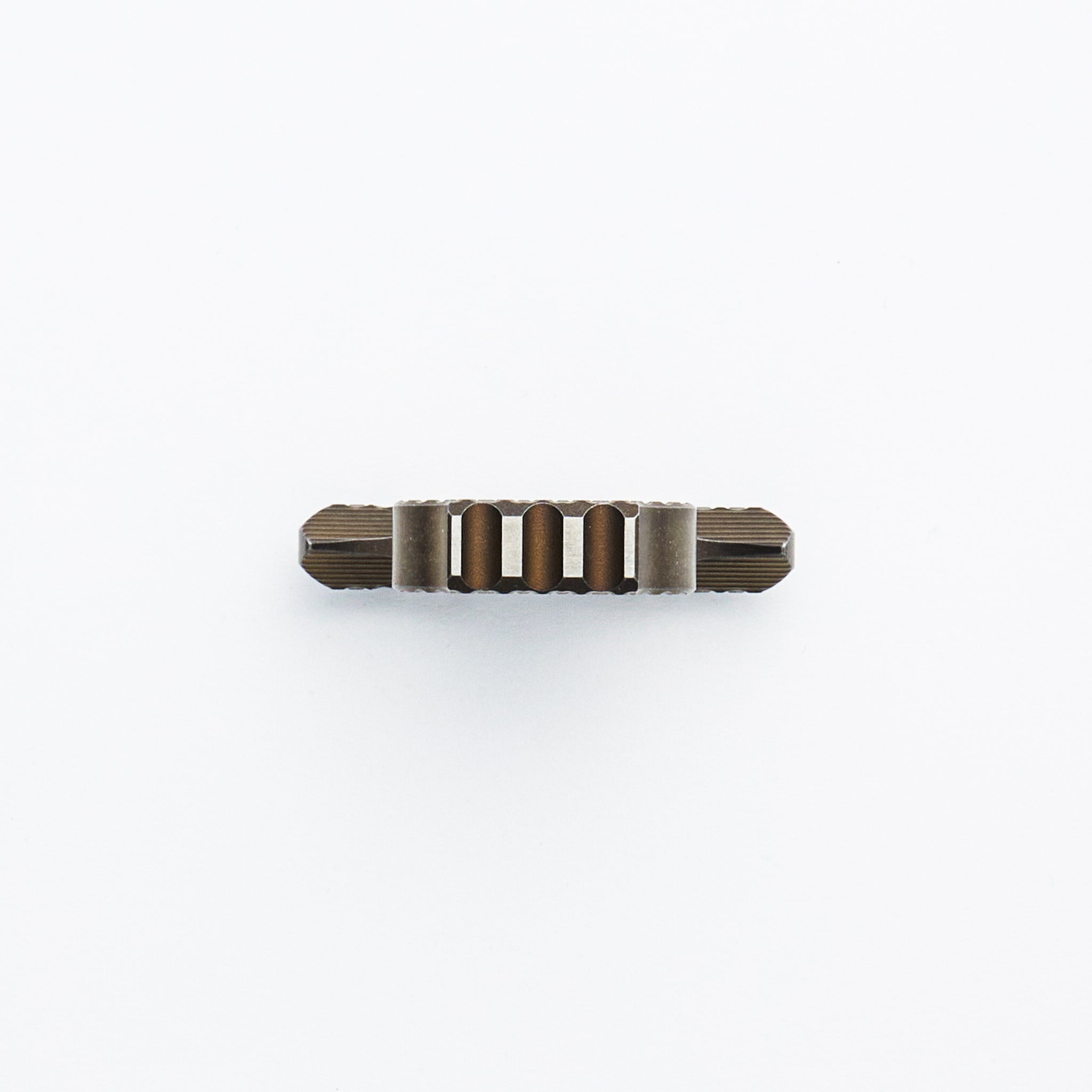 Derzhava - Bronze/Satin Titanium - Diamond Mill Pattern