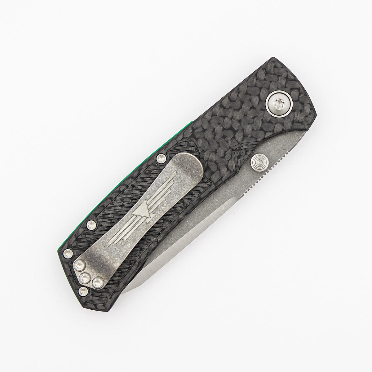Inset Kali - Carbon Fiber/Green Glass
