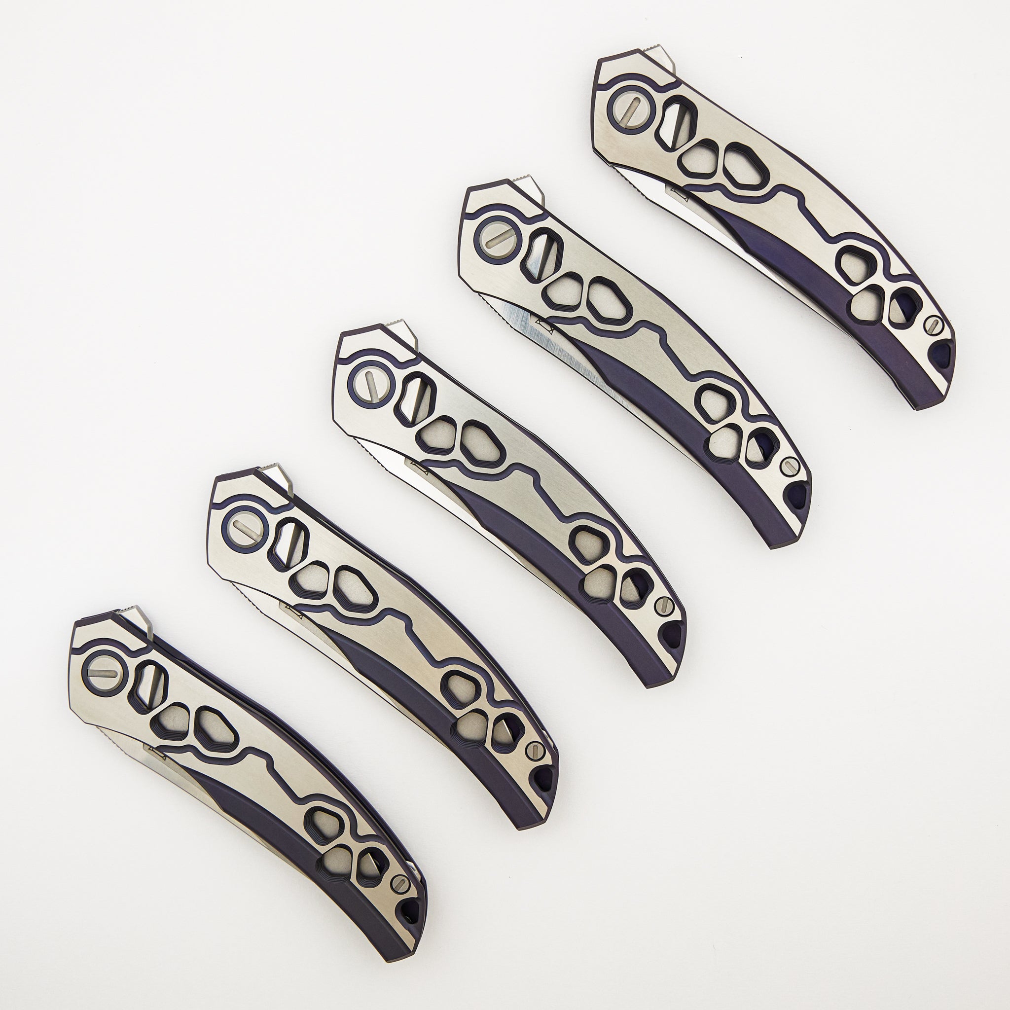 Alexey Konygin Collaboration Quantum “Cybonic Plague” – Cromax PM Blade - Satin/Purple – MRBS