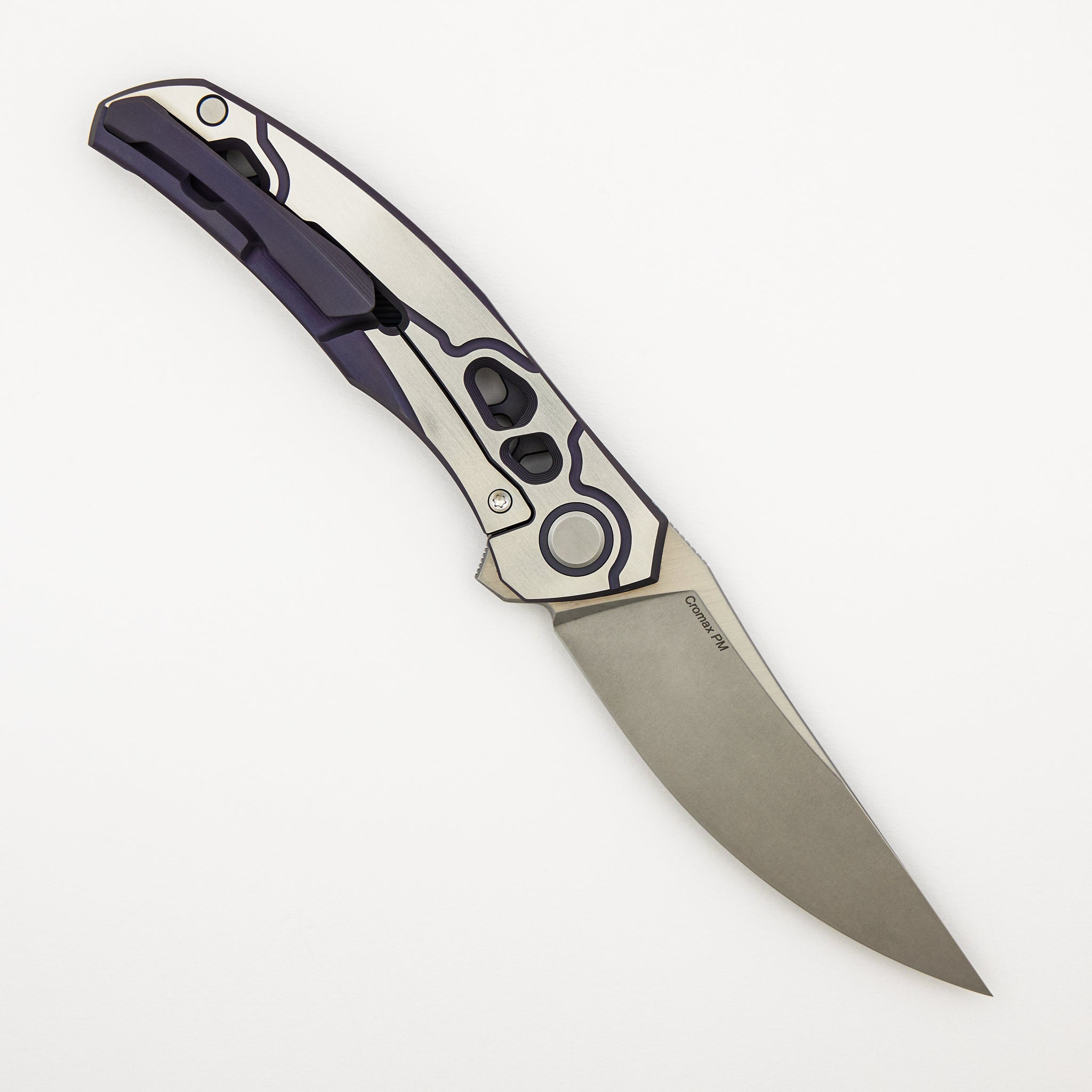 Alexey Konygin Collaboration Quantum “Cybonic Plague” – Cromax PM Blade - Satin/Purple – MRBS