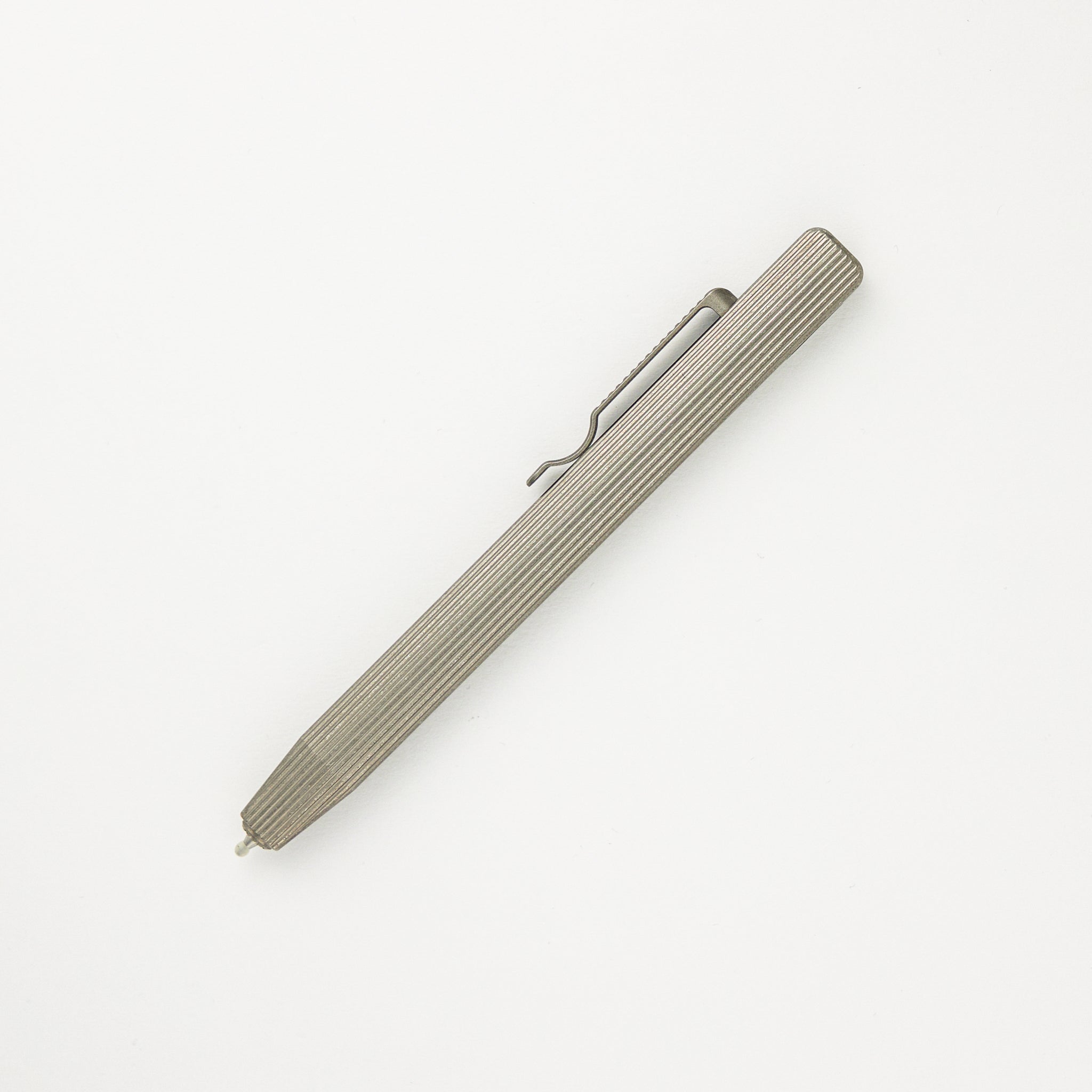 Minotaur Bolt Action Pen - Titanium Fluted