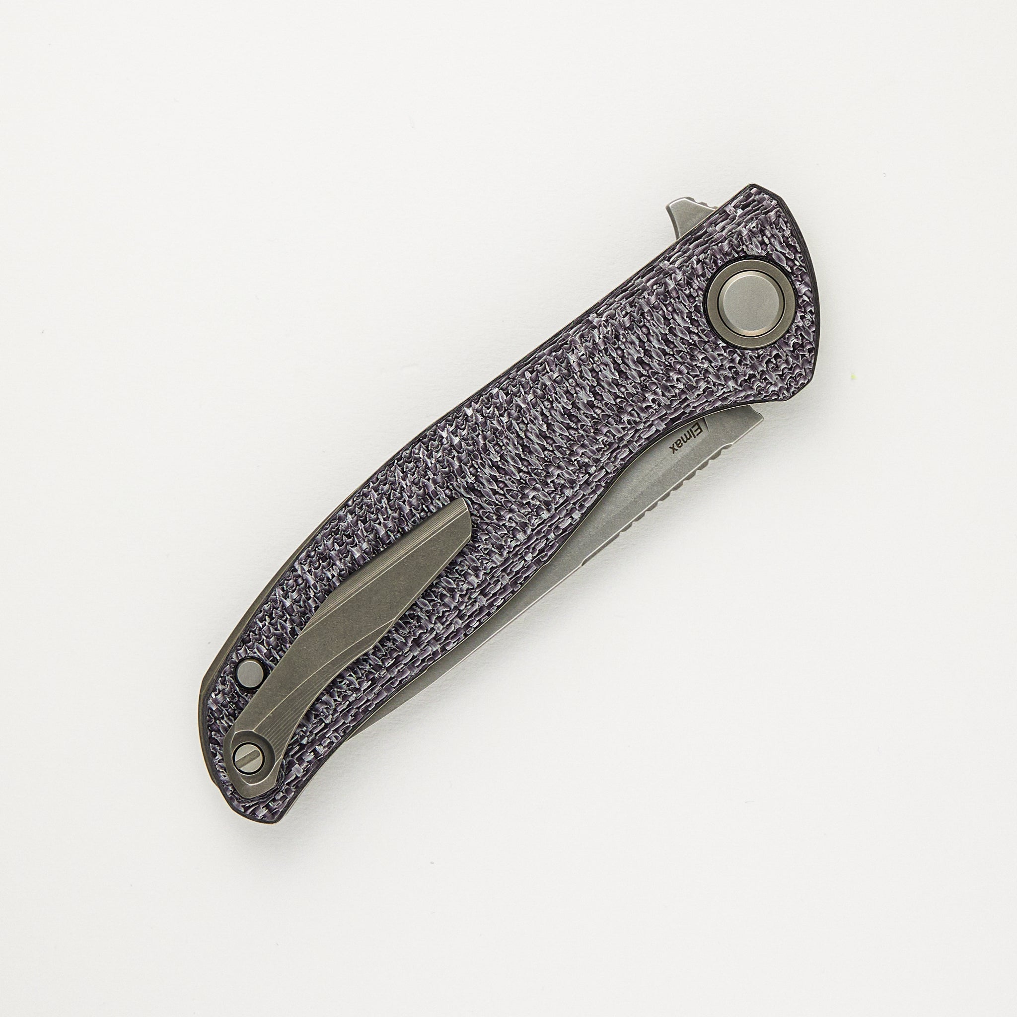 Shirogorov F3 - Elmax Blade - Black Alutex Handle - MRBS