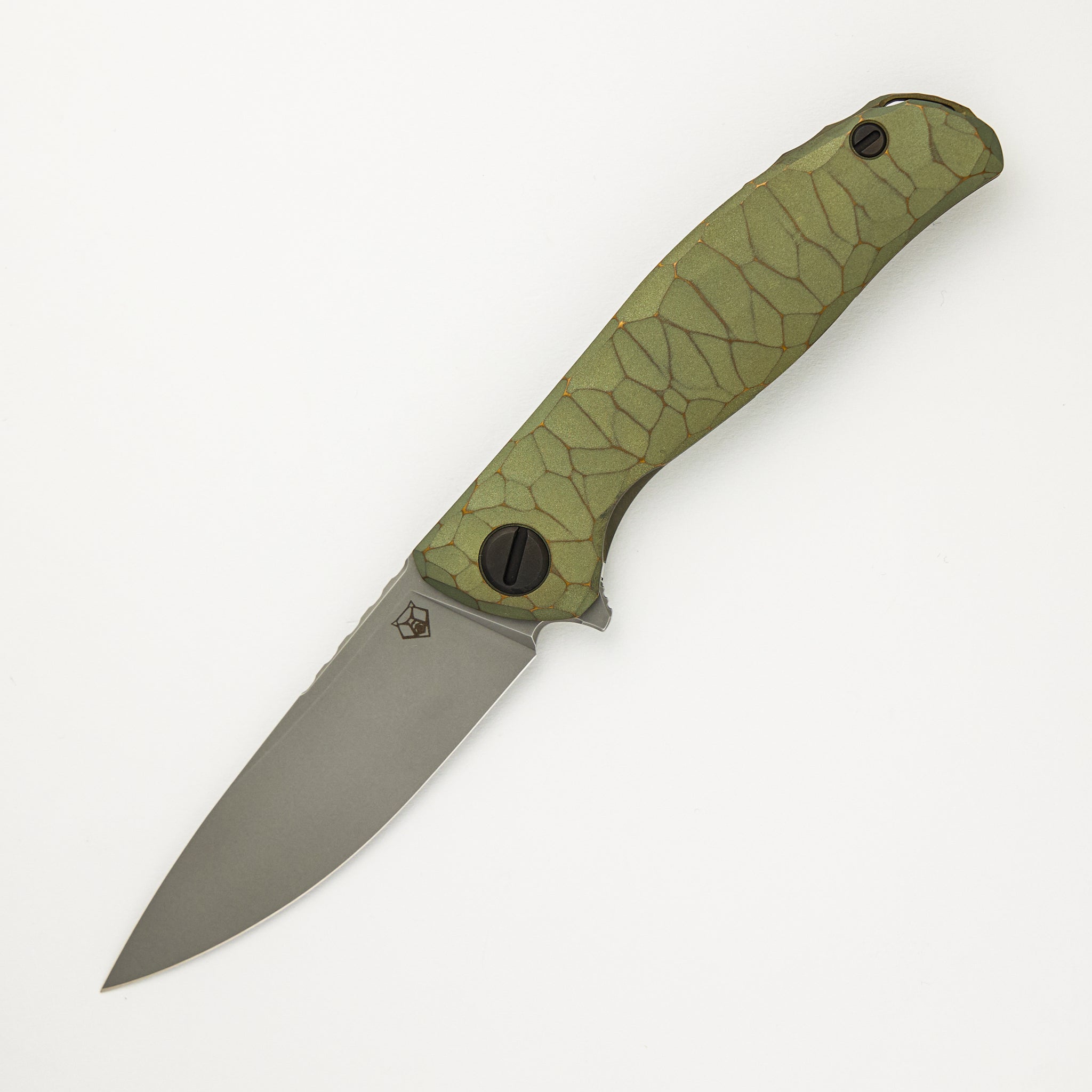 Shirogorov Knives / Rip Knives F95 “Green Machine” – M390 Blade – MRBS