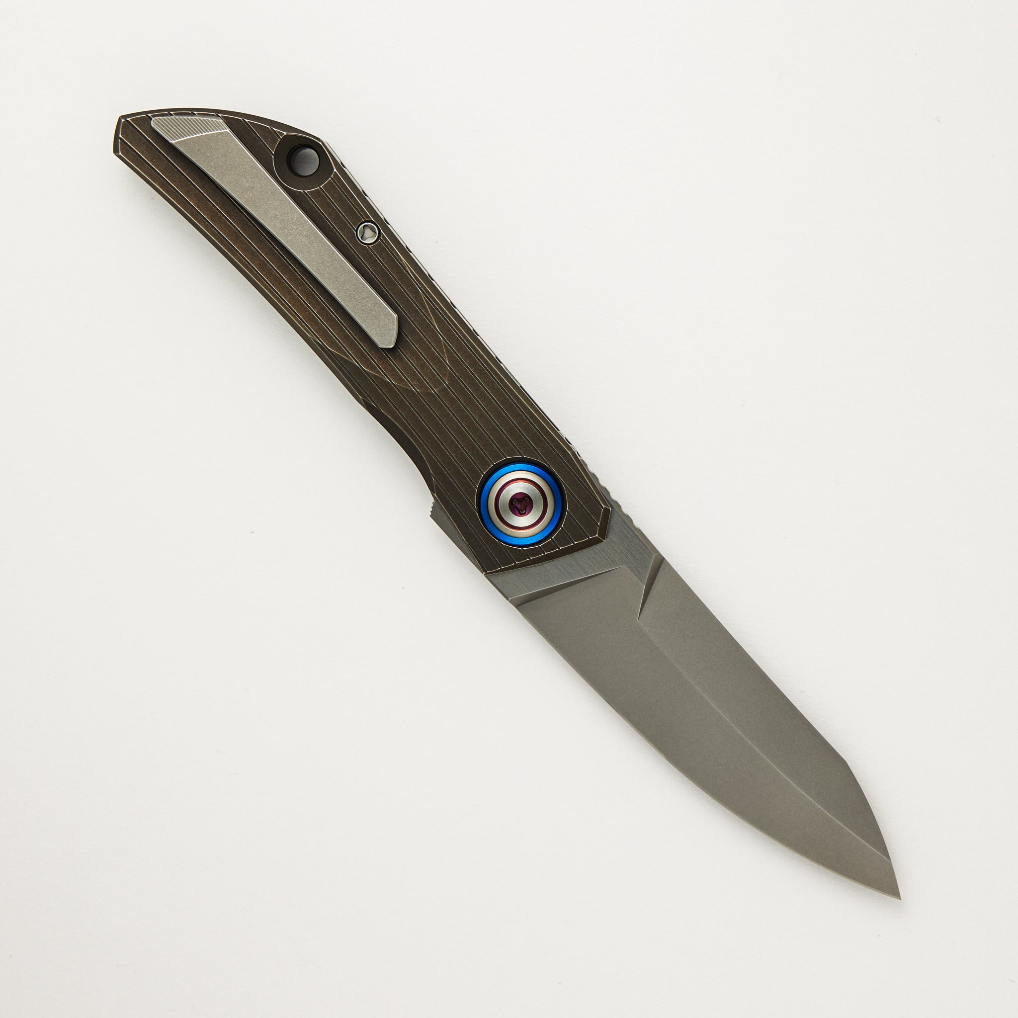"Limited Edition" Fat Strip - MagnaCut Blade - Titanium Handle - MRBS (Sinkevich Design) - Completed