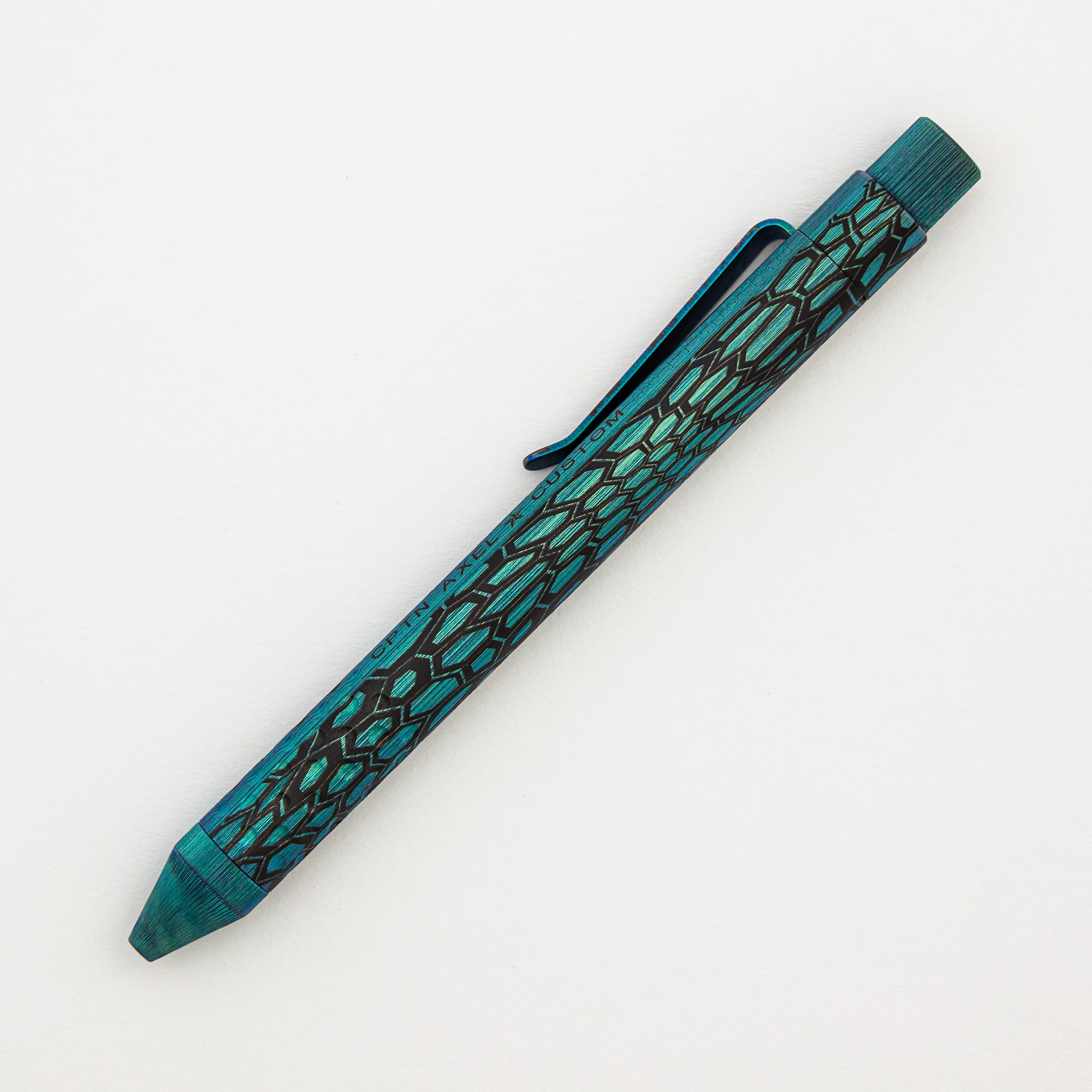 Cptn Axel Tibutton - Parker - Titanium Kryptex Green Woody Finish