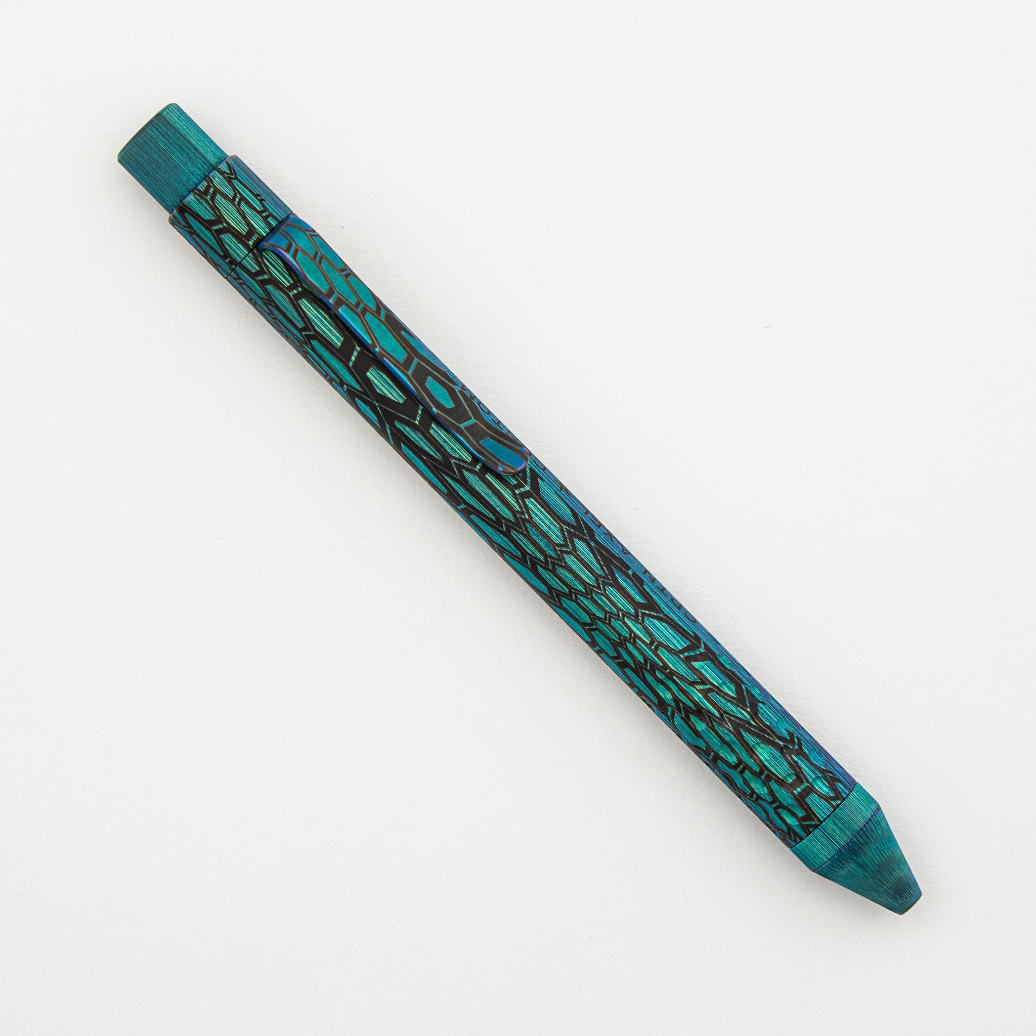 Cptn Axel Tibutton - Parker - Titanium Kryptex Green Woody Finish