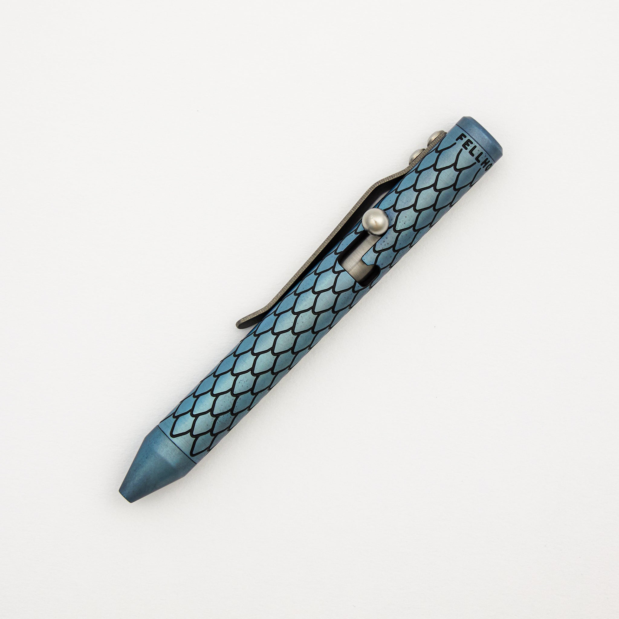 Cptn Axel TinyBolt Pen – Titanium Blue Ice Dragon