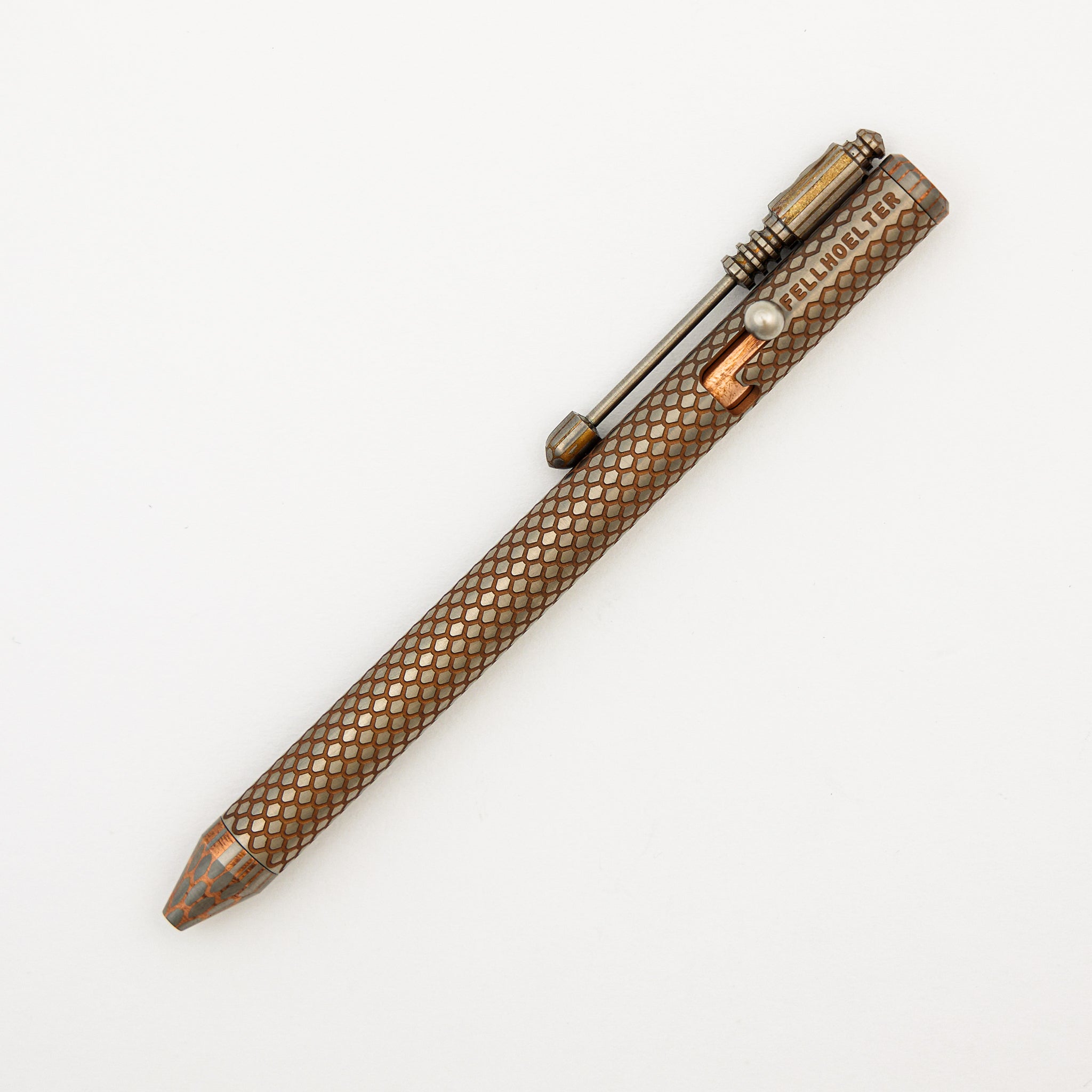 Cptn Axel Full Size TiBolt Pen - Ti/Cu Cerakote Superconductor