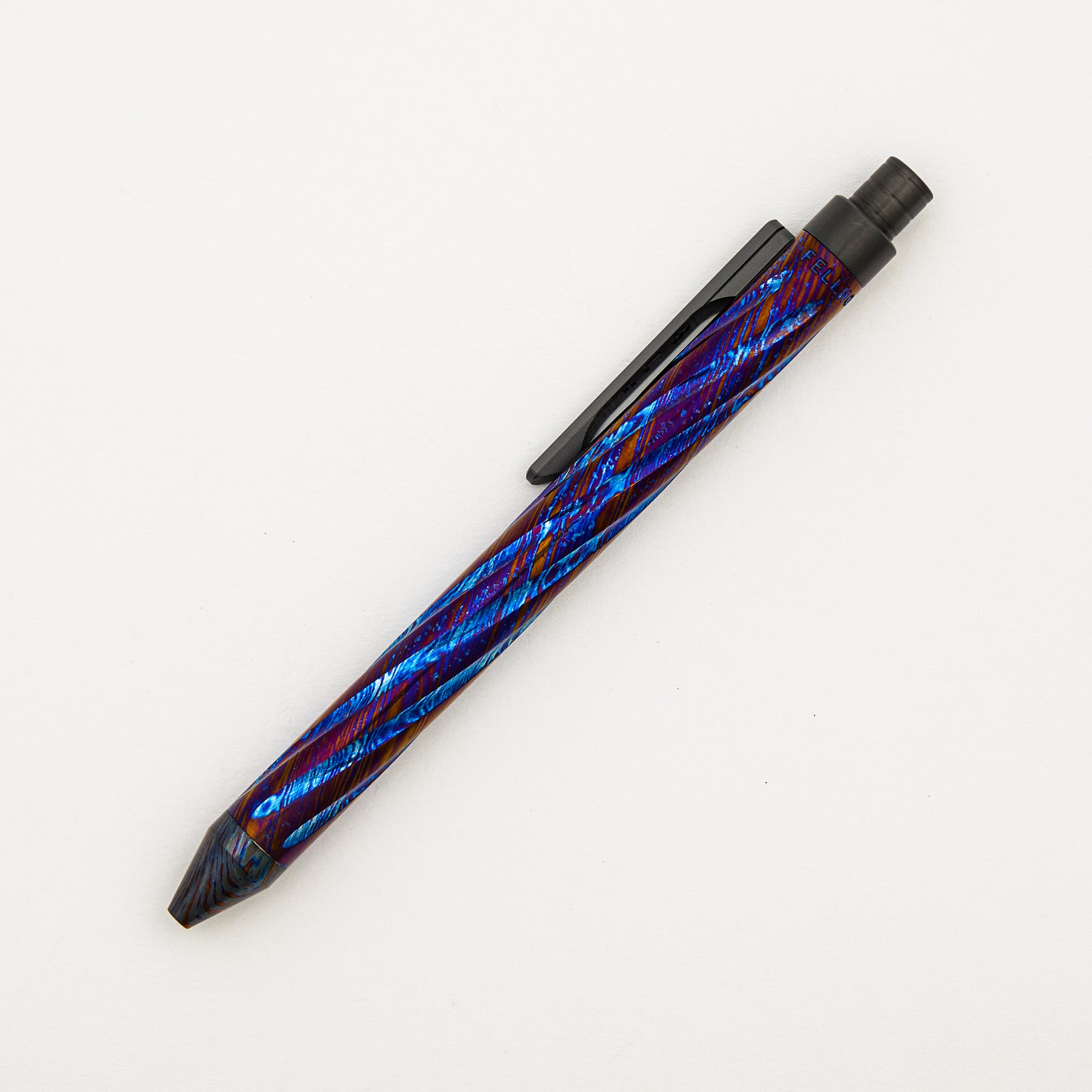 Cptn Axel Full Size TiClicker Pen - TiDam/Zirconium