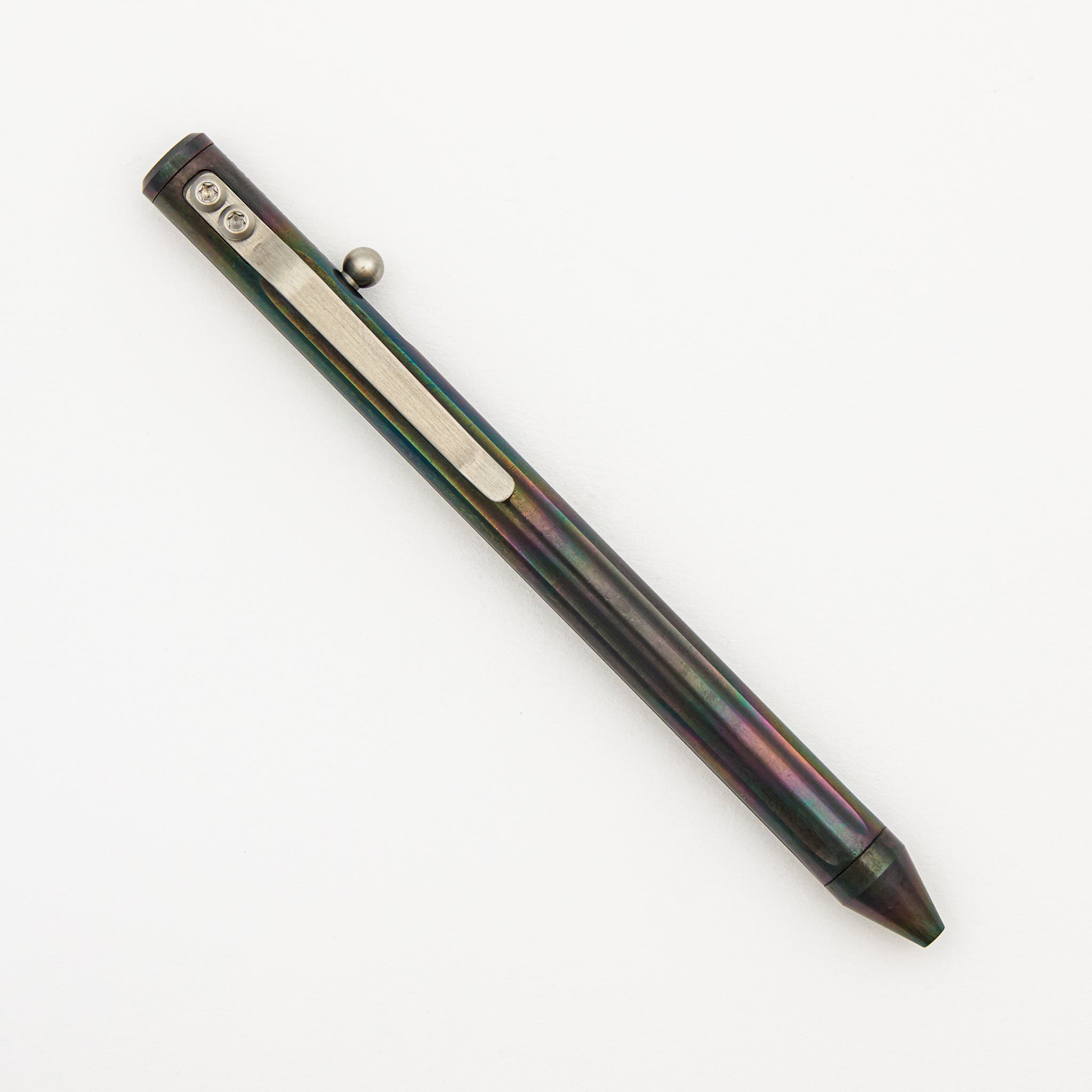 Cptn Axel Full Size TiBolt Pen - Zirconium Oilslick