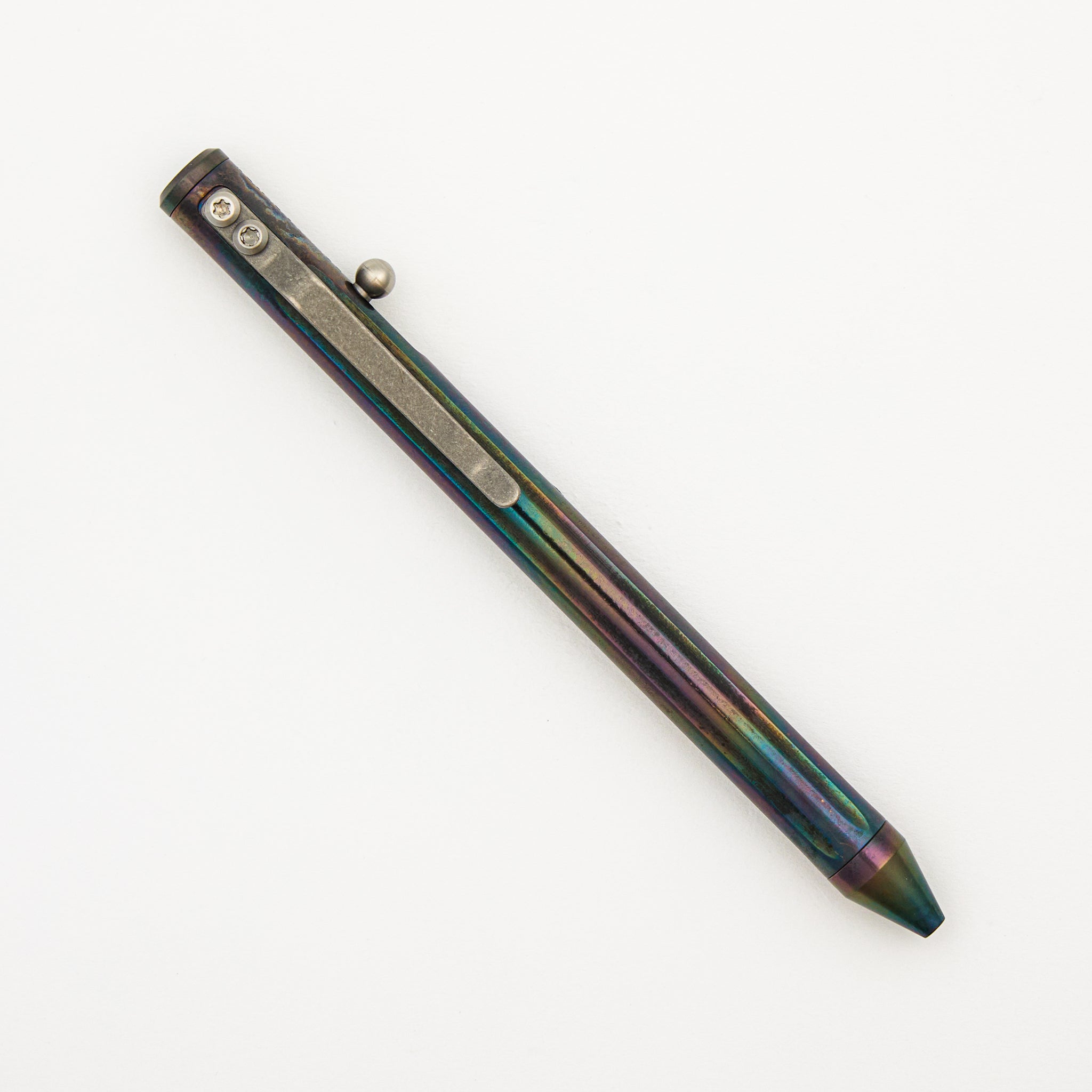 Cptn Axel Full Size TiBolt Pen - Zirconium Oilslick
