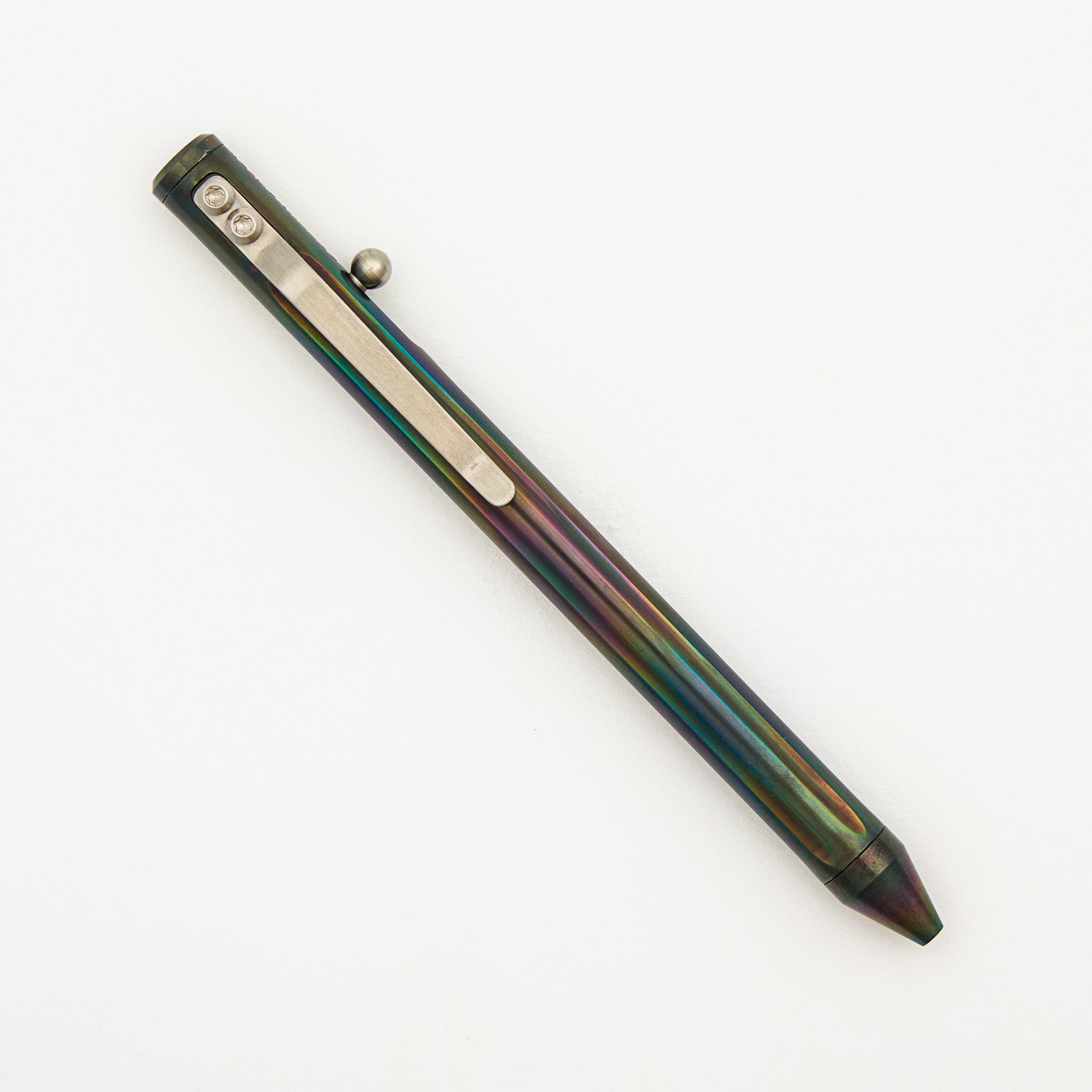 Cptn Axel Full Size TiBolt Pen - Zirconium Oilslick