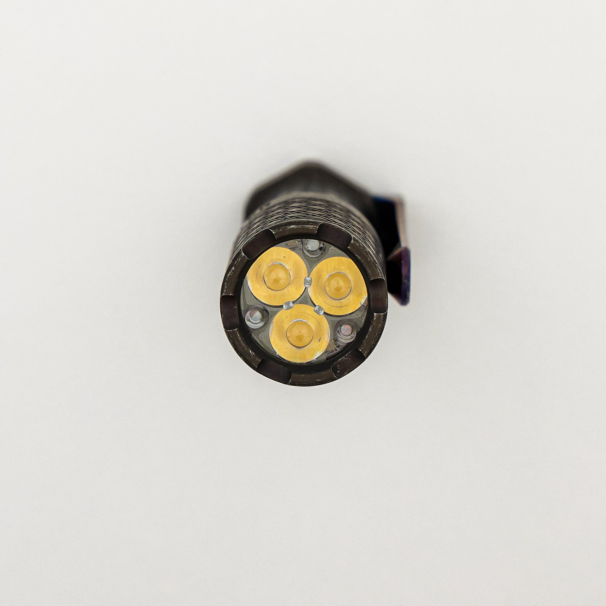 Cptn Axel FTD Custom Flashlight - "Battleground" Titanium