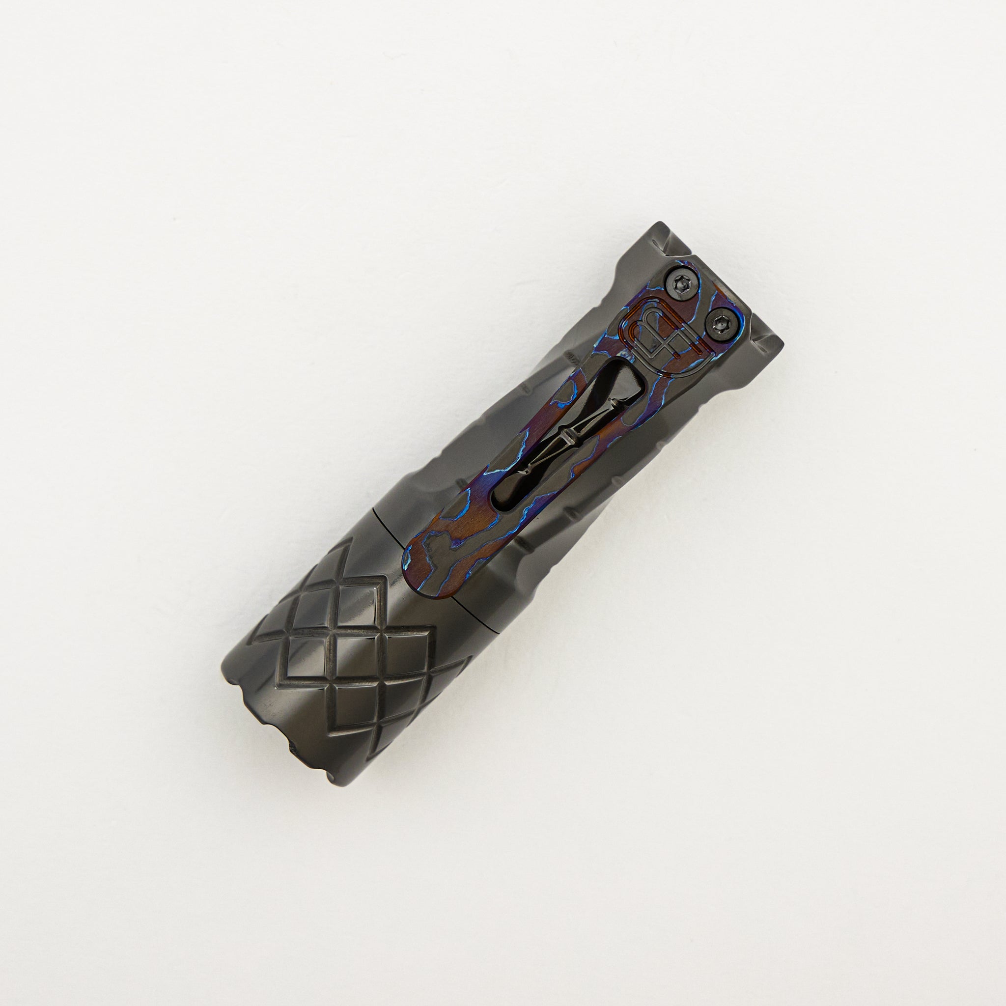 Cptn Axel FTD Custom Flashlight - Zirconium