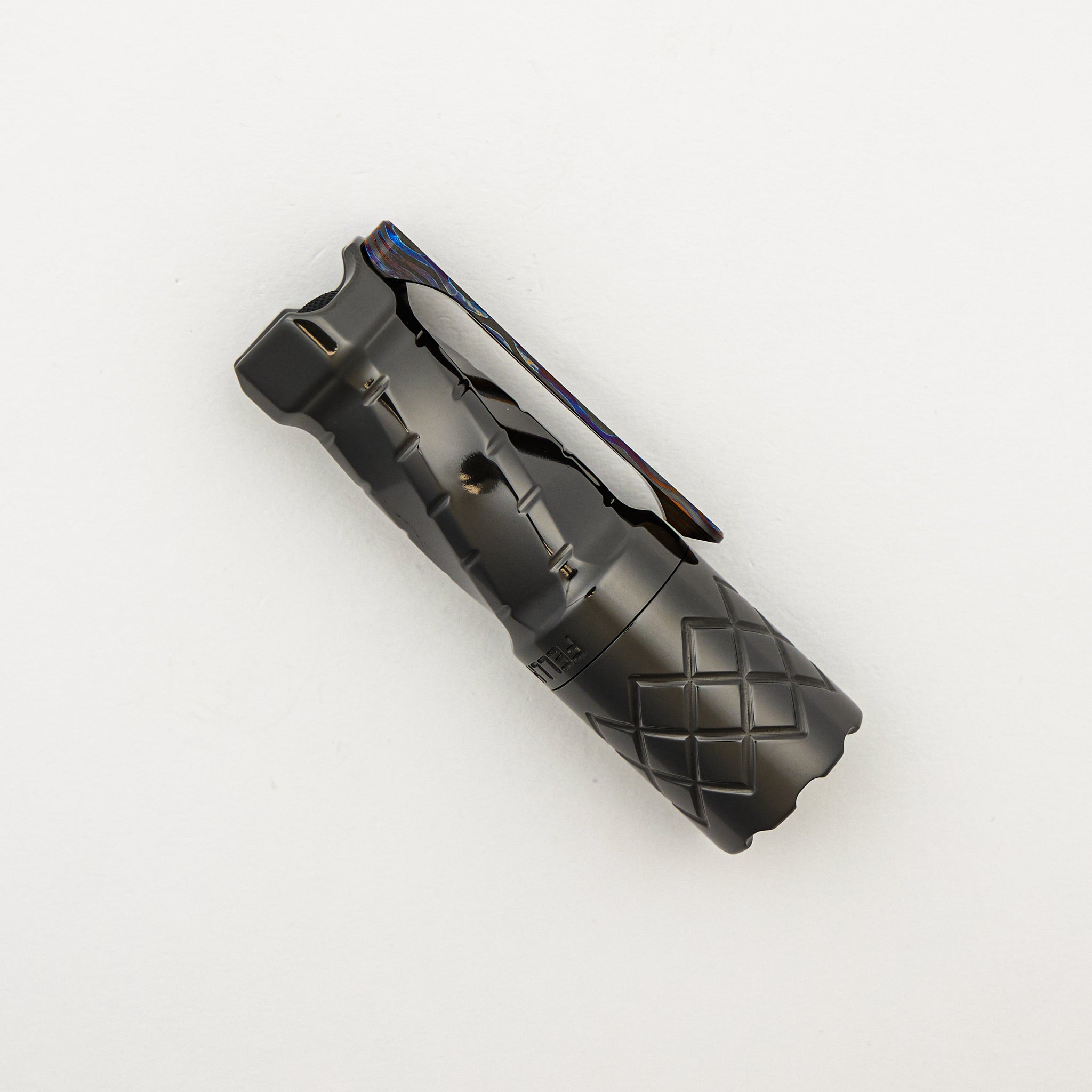 Cptn Axel FTD Custom Flashlight - Zirconium