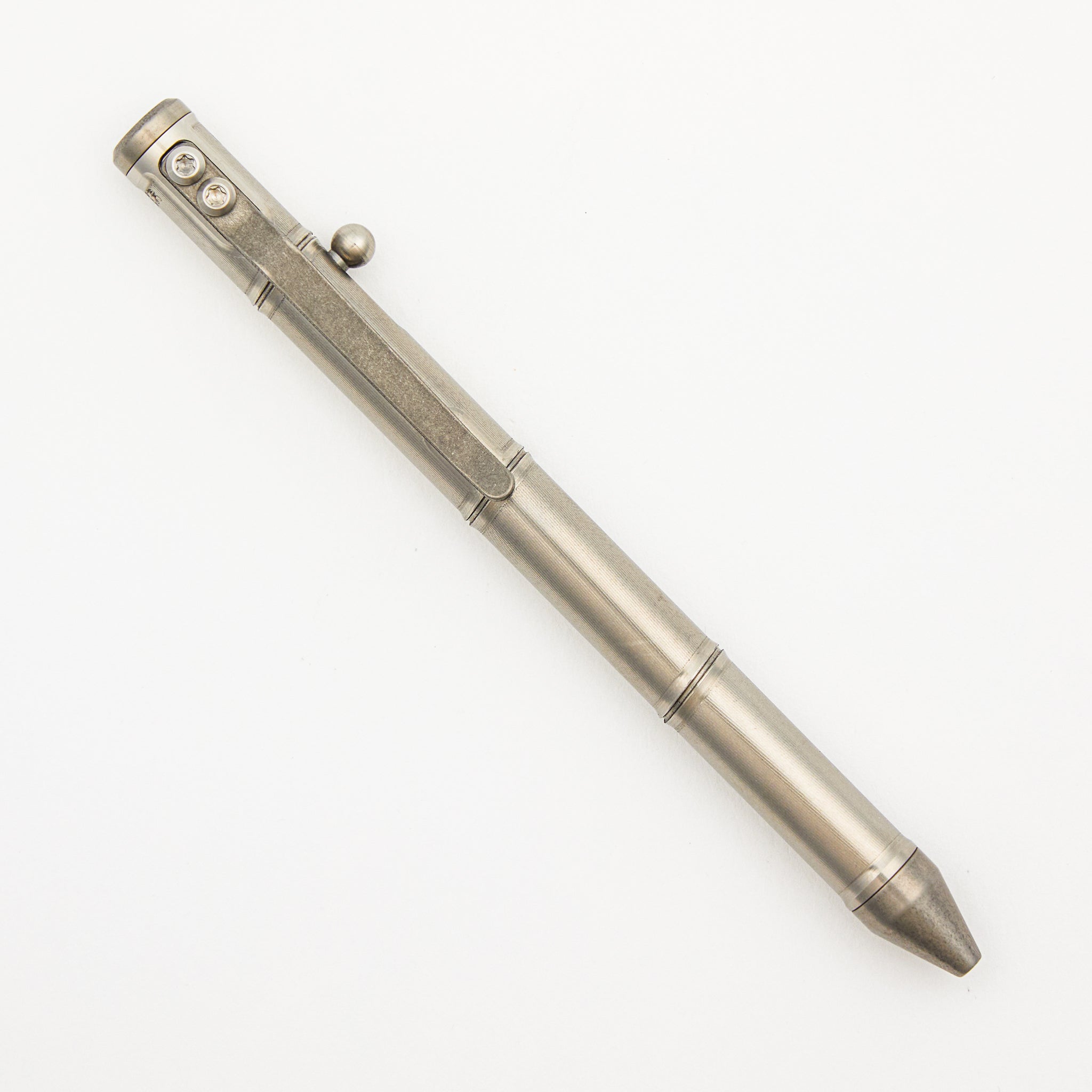 Full Size TiBolt Pen - Bamboo Titanium