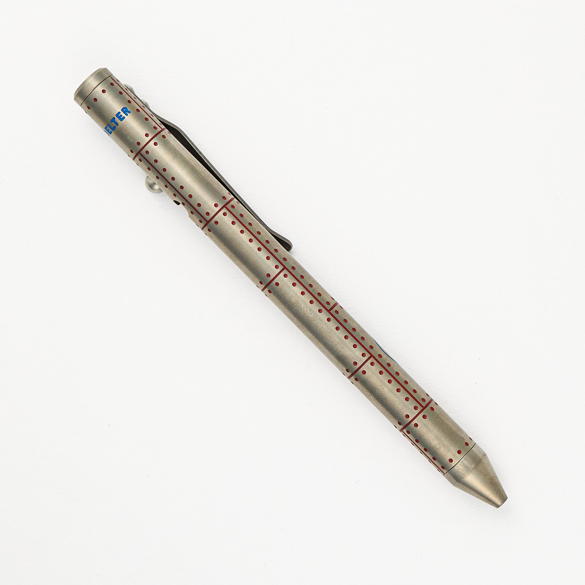 Fellhoelter/Cptn Axel Full Size TiBolt Pen - WW3 Merika Titanium