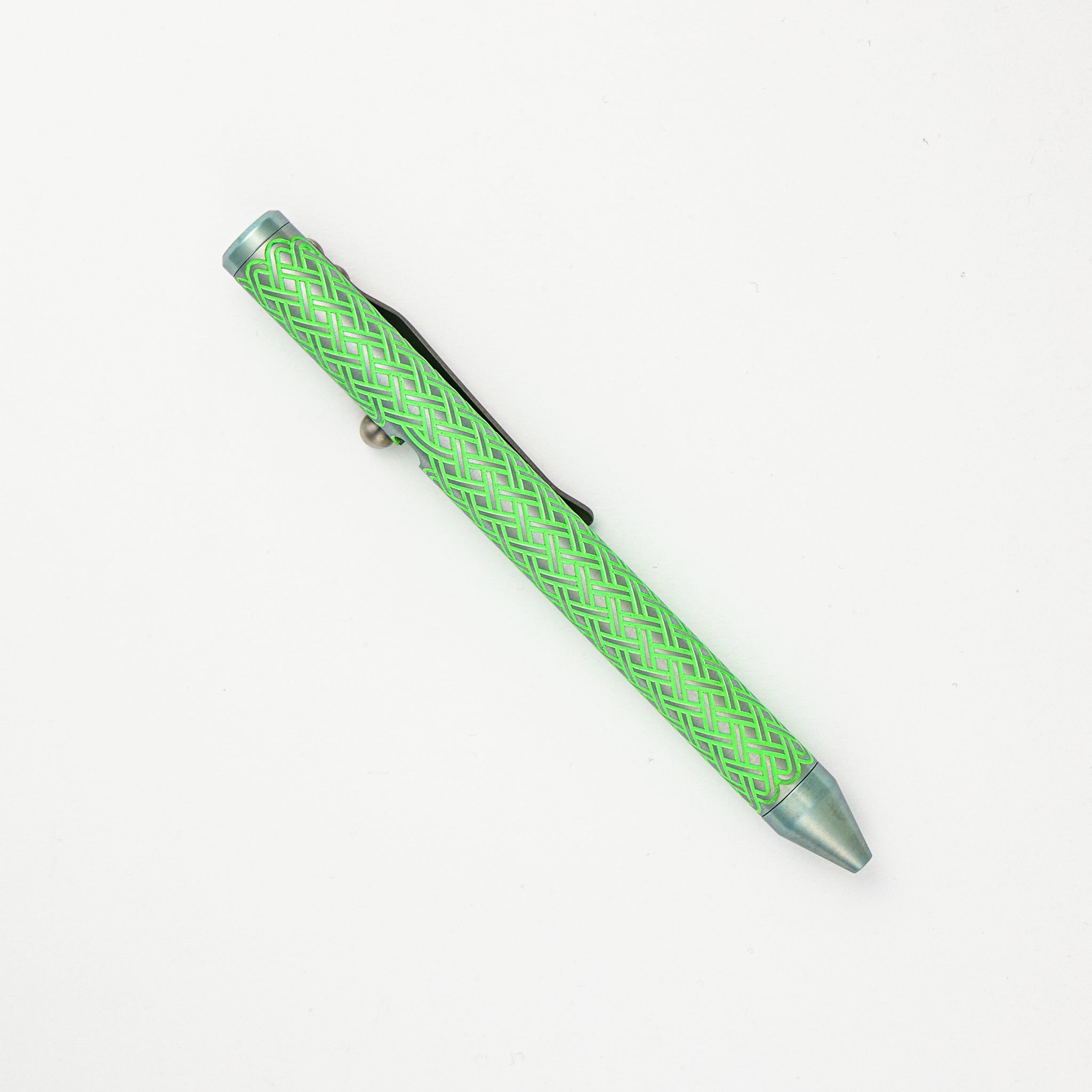 Fellhoelter/Cptn Axel G2 TiBolt Pen – UV Green Celtic