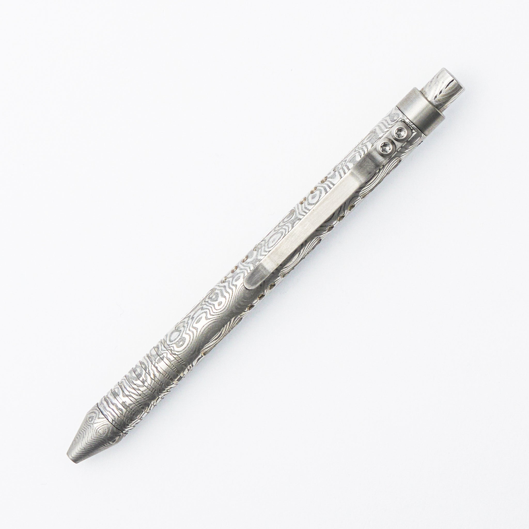 Cptn Axel Full Size TiCkler Pen - Odens Eye Damasteel Deluxe