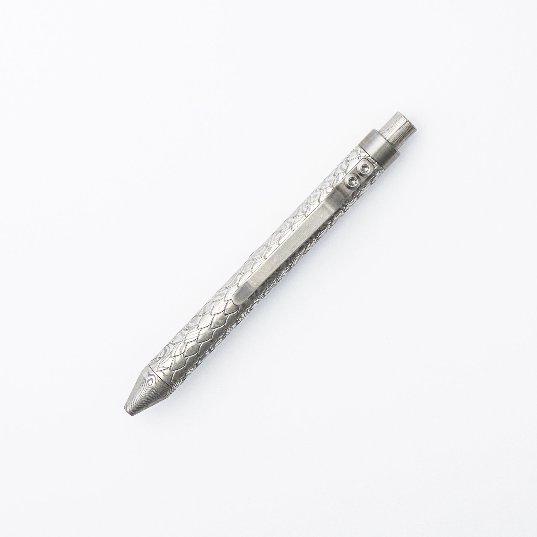 Cptn Axel MiniG2 TiCkler Pen - Odens Eye Damasteel